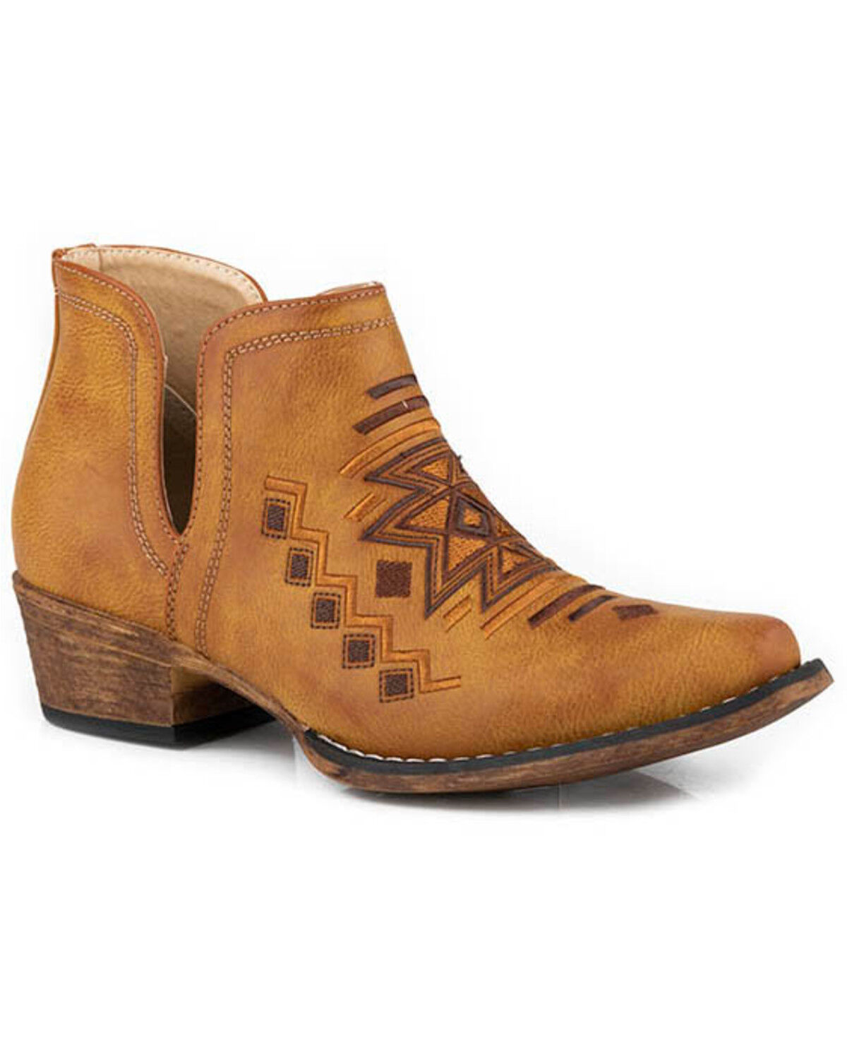 Roper Women's Ava Western Booties - Snip Toe