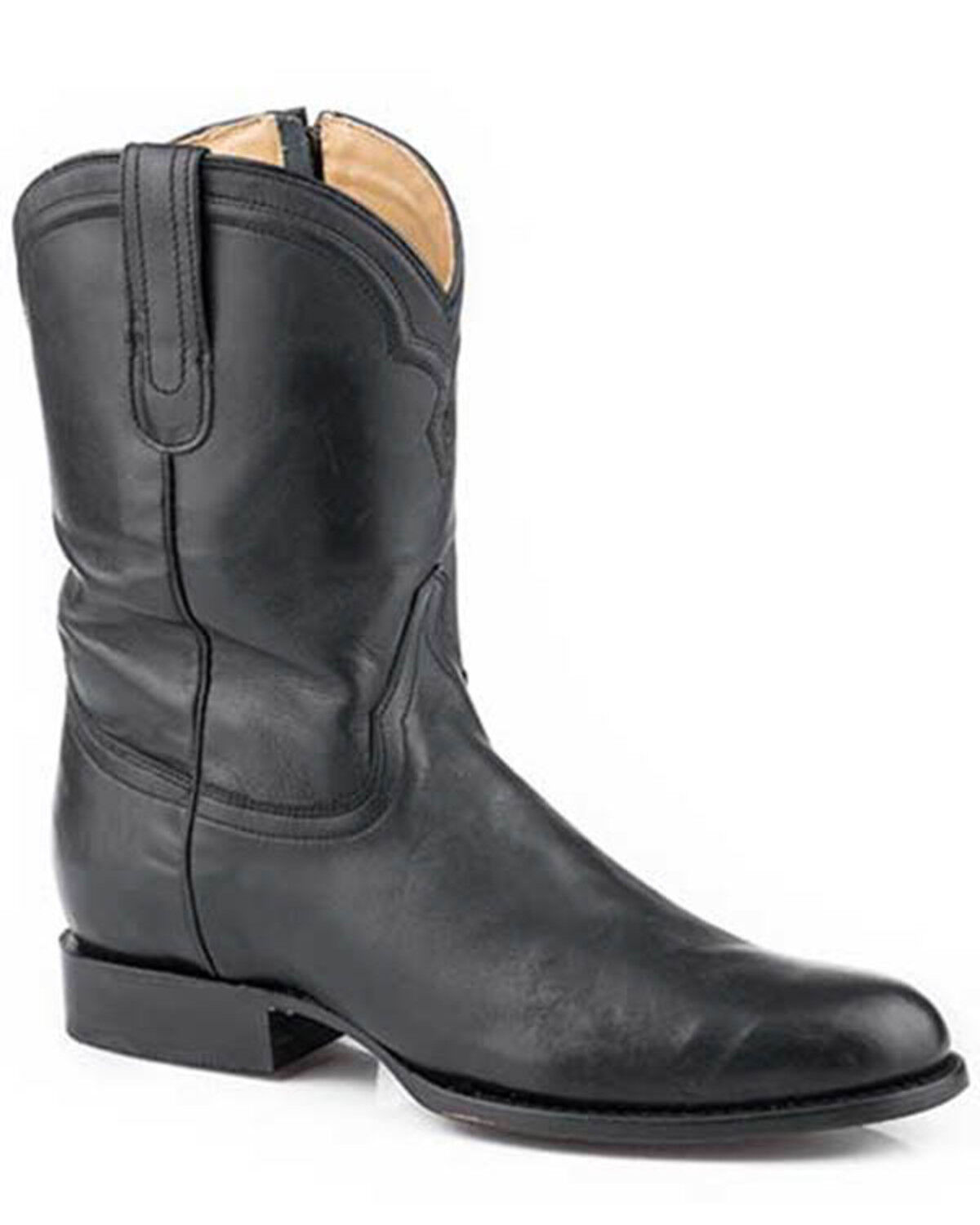 Stetson Men's Rancher Zip Roper Boots - Medium Toe