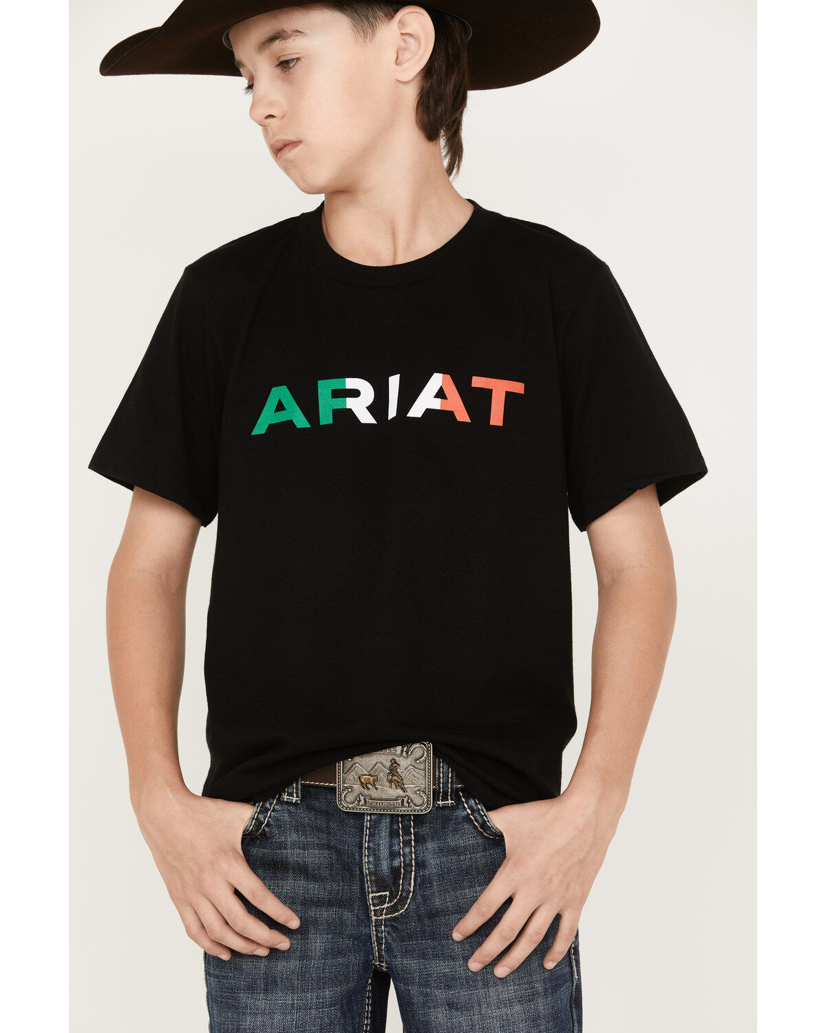Ariat Boys' Viva Mexico Short Sleeve Graphic T-Shirt