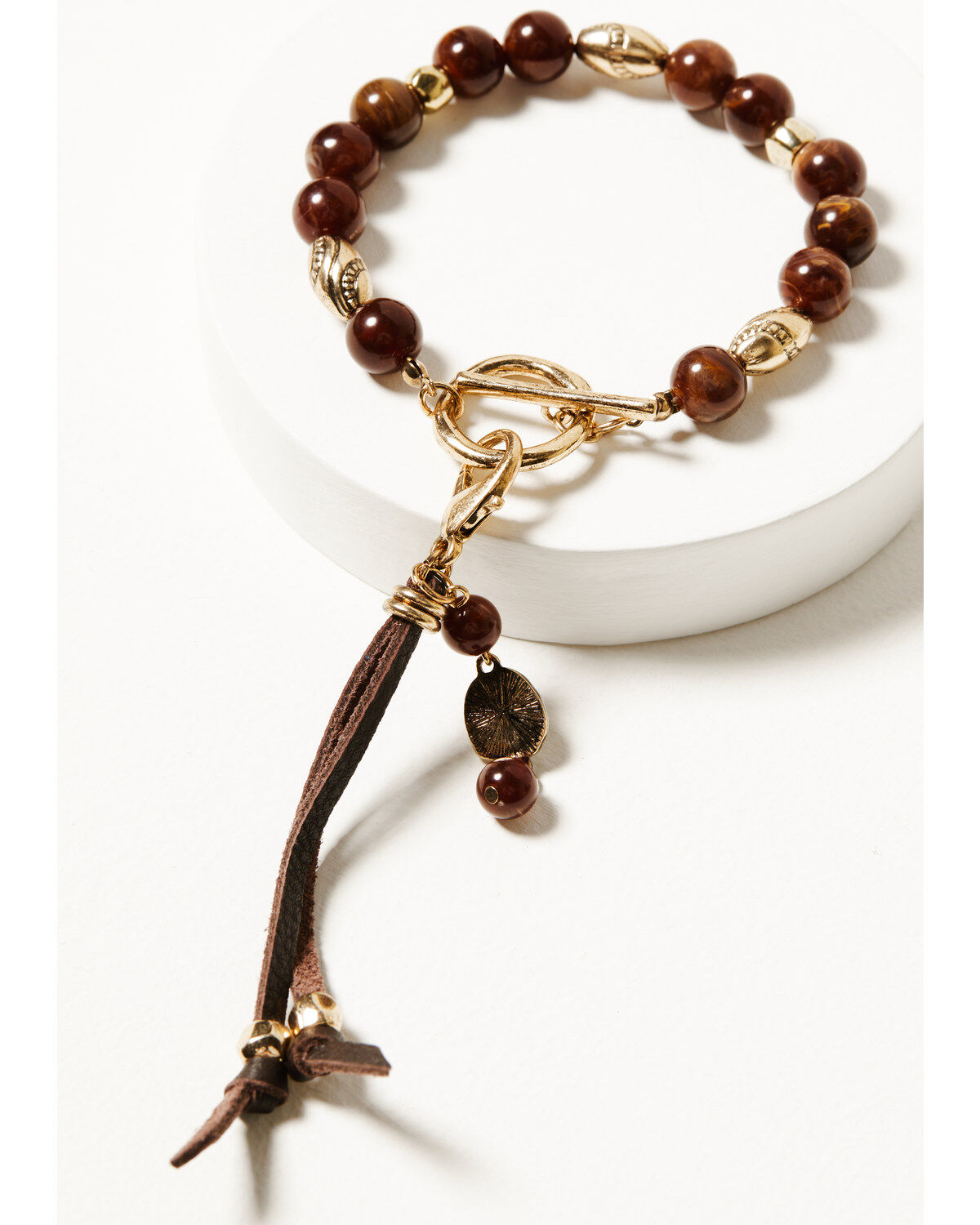 Shyanne Women's Summer Moon Antique Gold Bracelet Set - 3 Piece