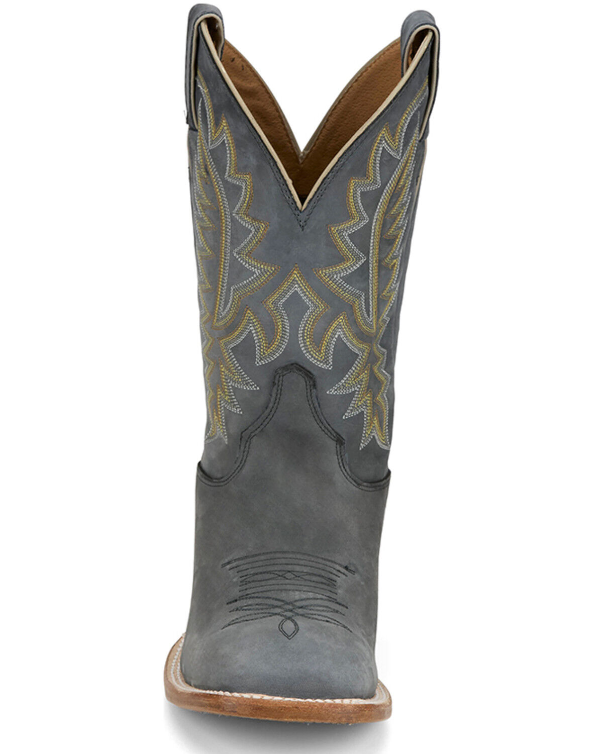 Justin Men's Rancho Western Boots - Broad Square Toe