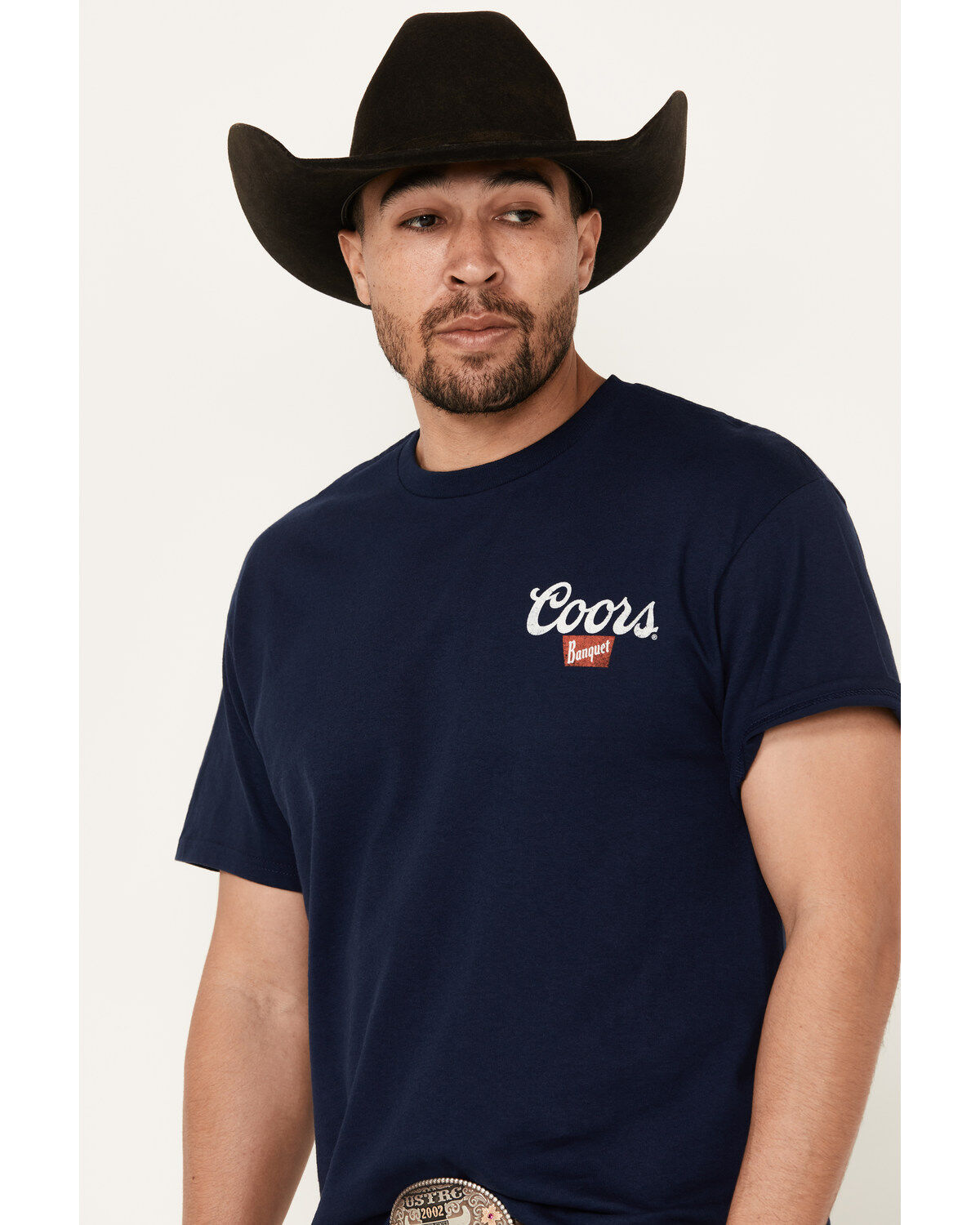 Coors Men's Boot Barn Exclusive Logo Steer Head Short Sleeve Graphic T-Shirt