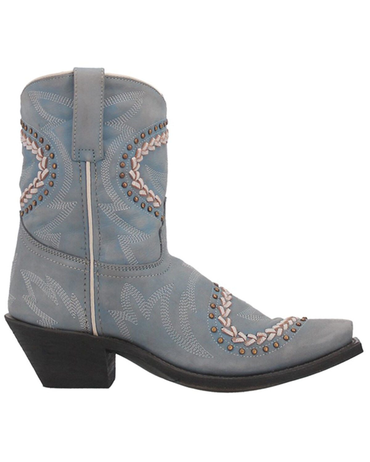 Laredo Women's Fancy Leather Western Boot - Snip Toe