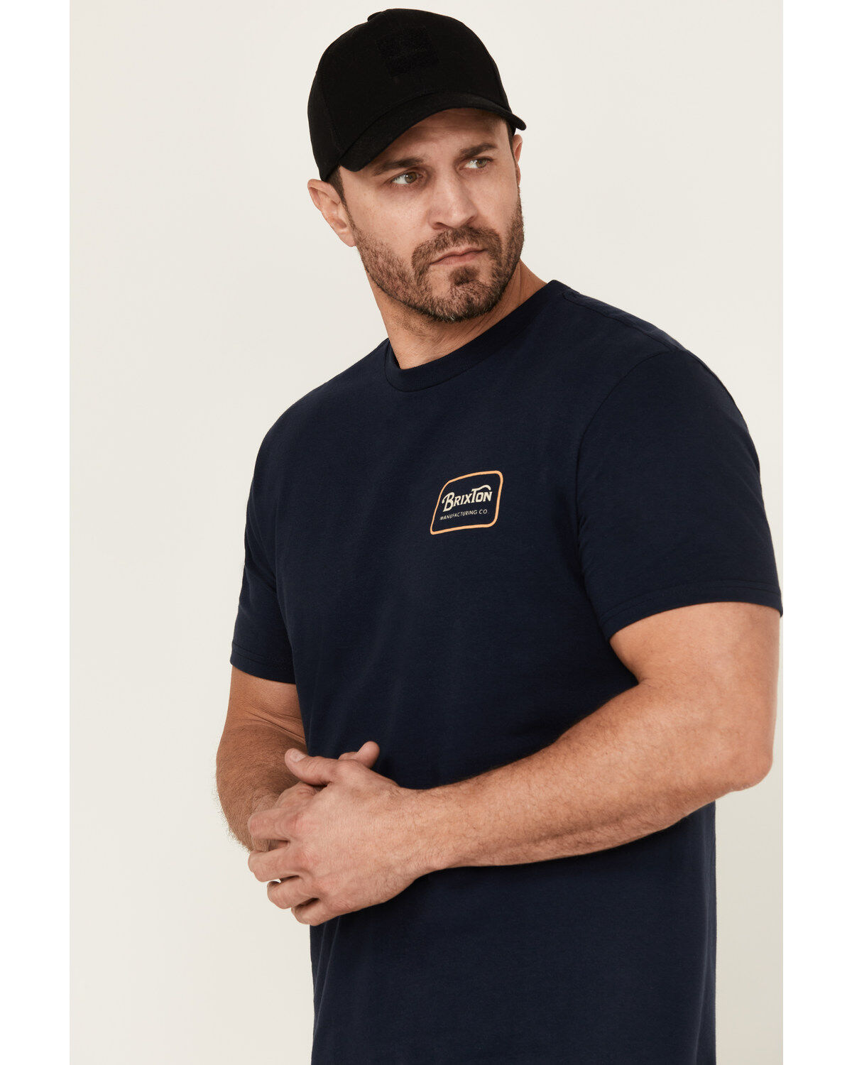 Brixton Men's Grade Logo Short Sleeve Graphic T-Shirt