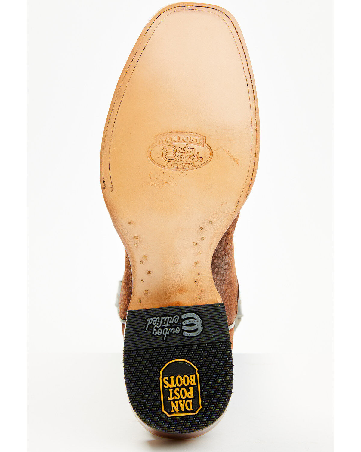 Dan Post Men's Cappy Exotic Carpincho Western Boots - Square Toe