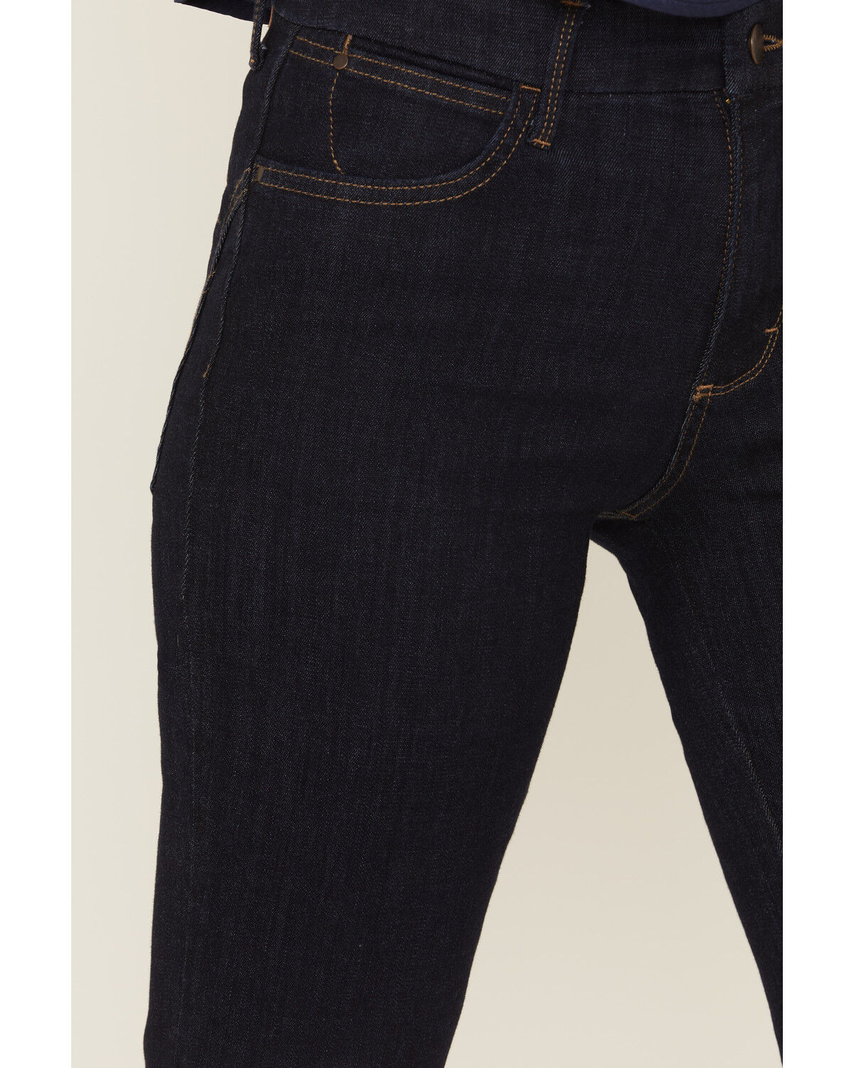 Wrangler Women's Bespoke Adalyn Dark Wash High Rise Flare Stretch Denim Jeans