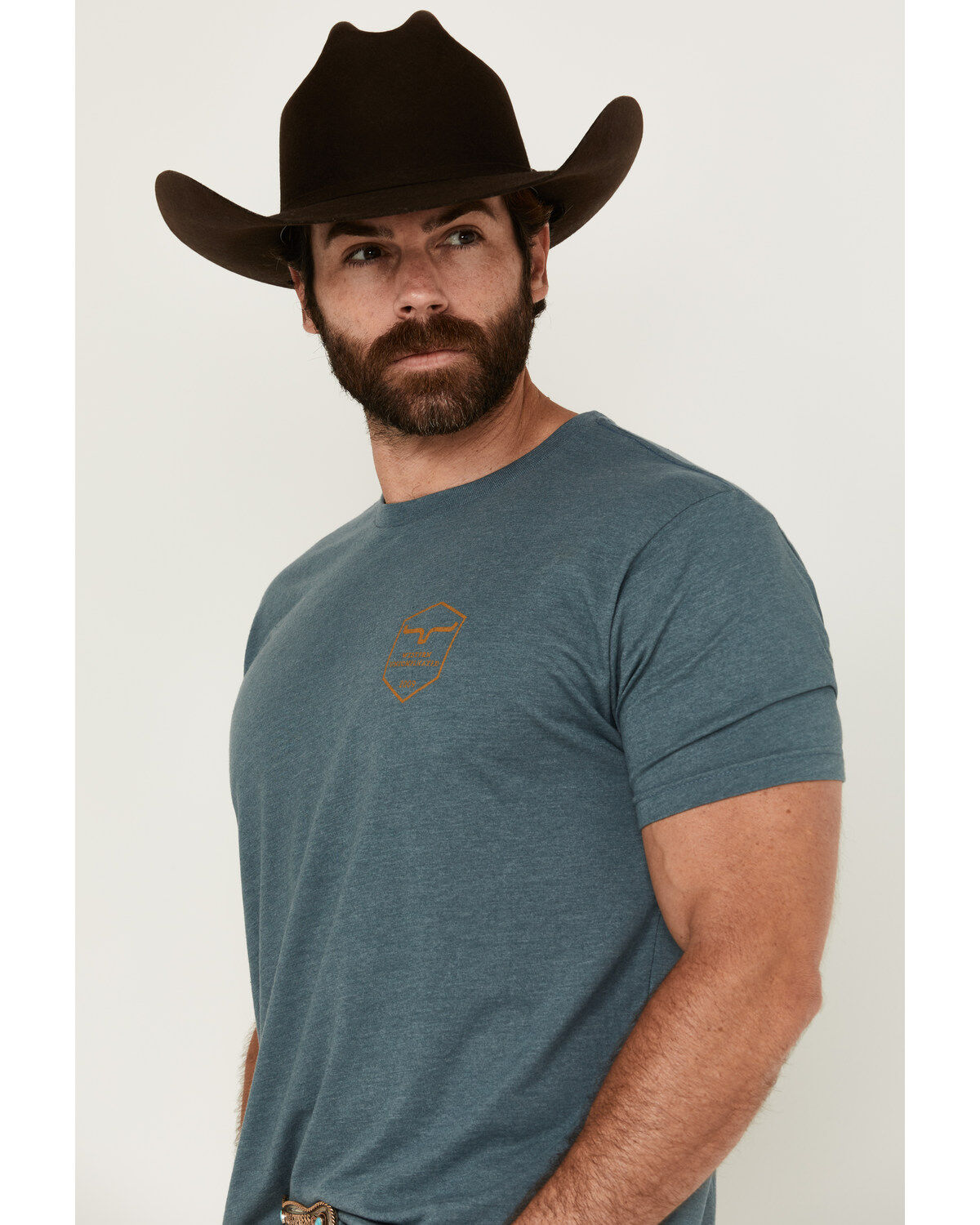 Kimes Ranch Men's Shielded Logo Short Sleeve Graphic T-Shirt
