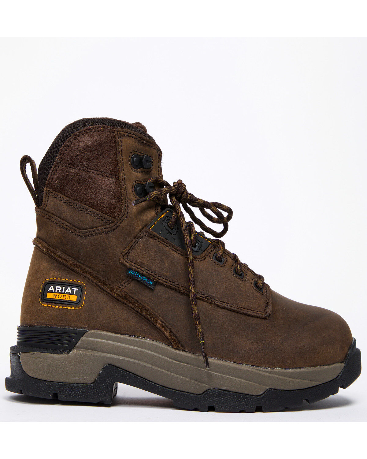 Ariat Men's Mastergrip 6" Waterproof Work Boots - Soft Toe