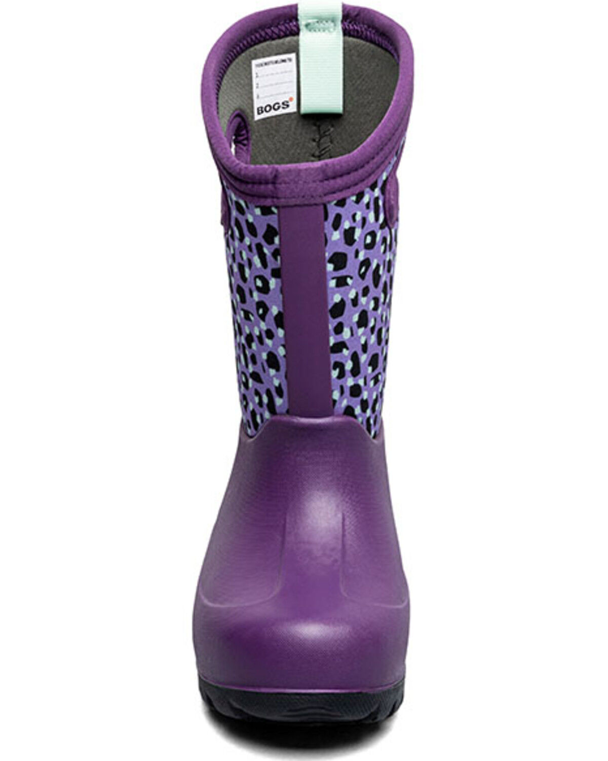 Bogs Girls' Neo-Classic Joyful Jungle Rubber Boots - Round Toe