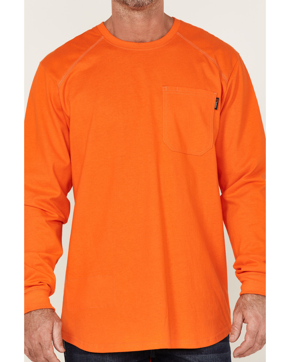 Hawx Men's FR Pocket Long Sleeve Work T-Shirt