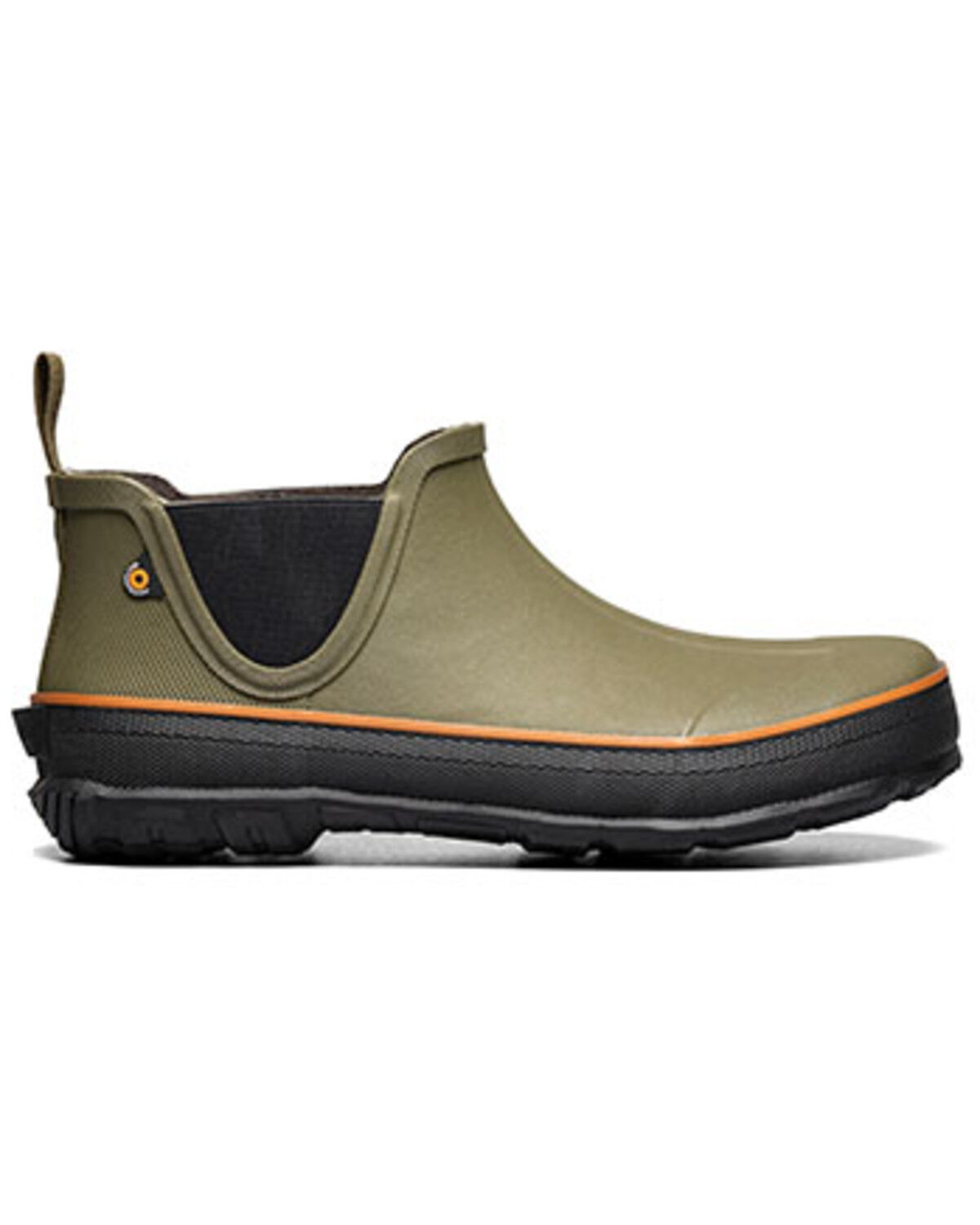 Bogs Men's Digger Slip-On Waterproof Rubber Boots - Round Toe