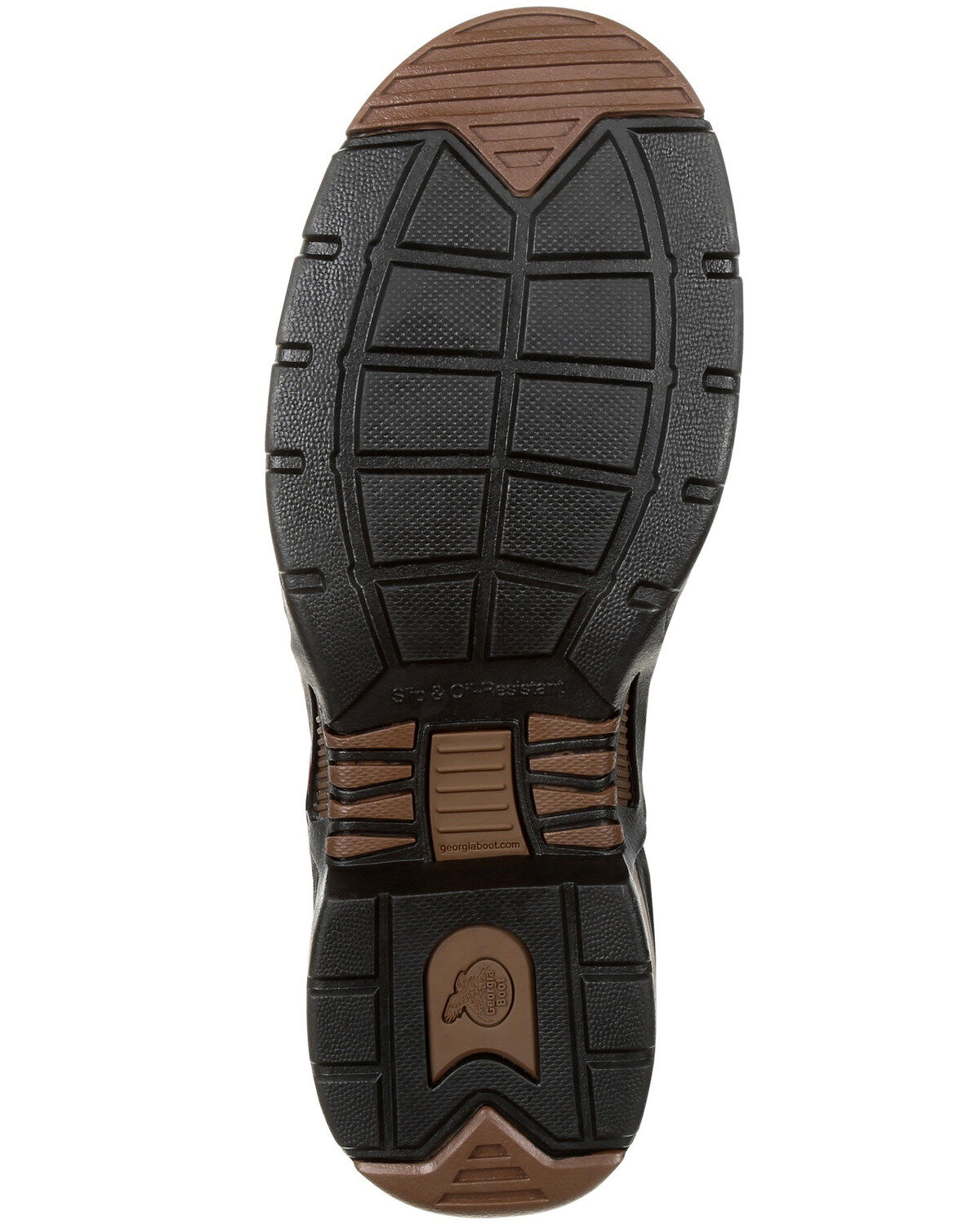 Georgia Boot Men's Athens Waterproof Side-Zip Work Boots - Moc Toe