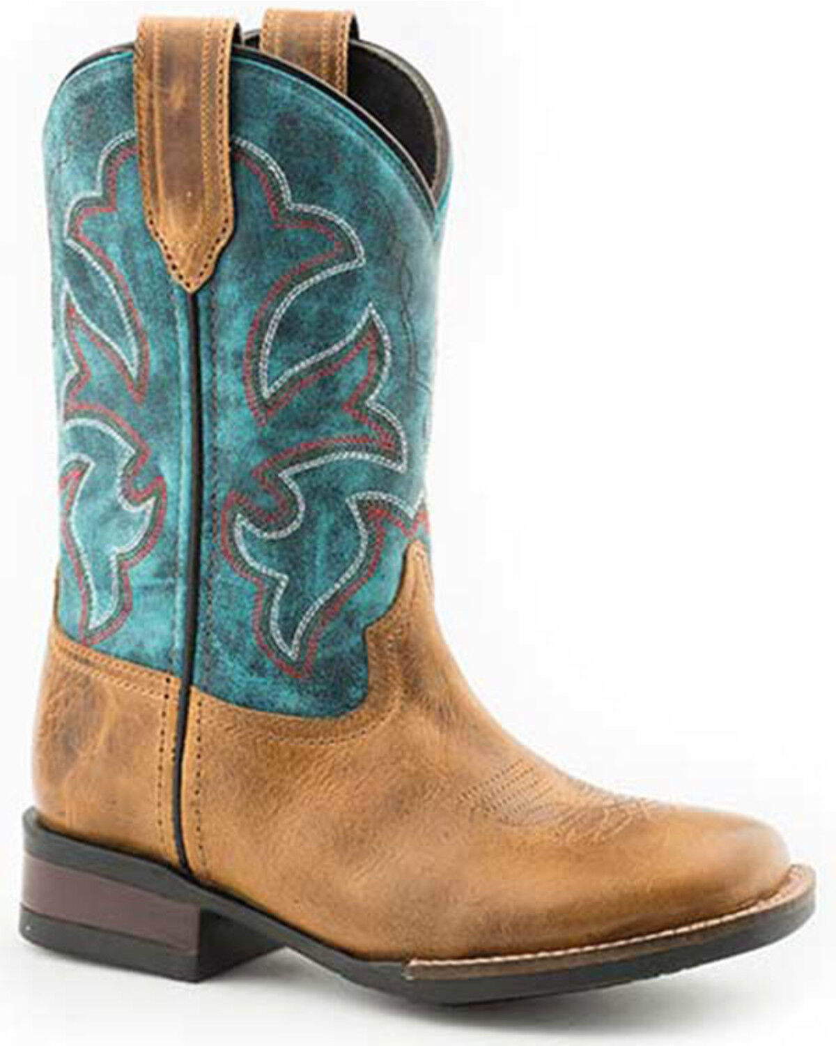 Roper Boys' Monterey Western Boots - Broad Square Toe