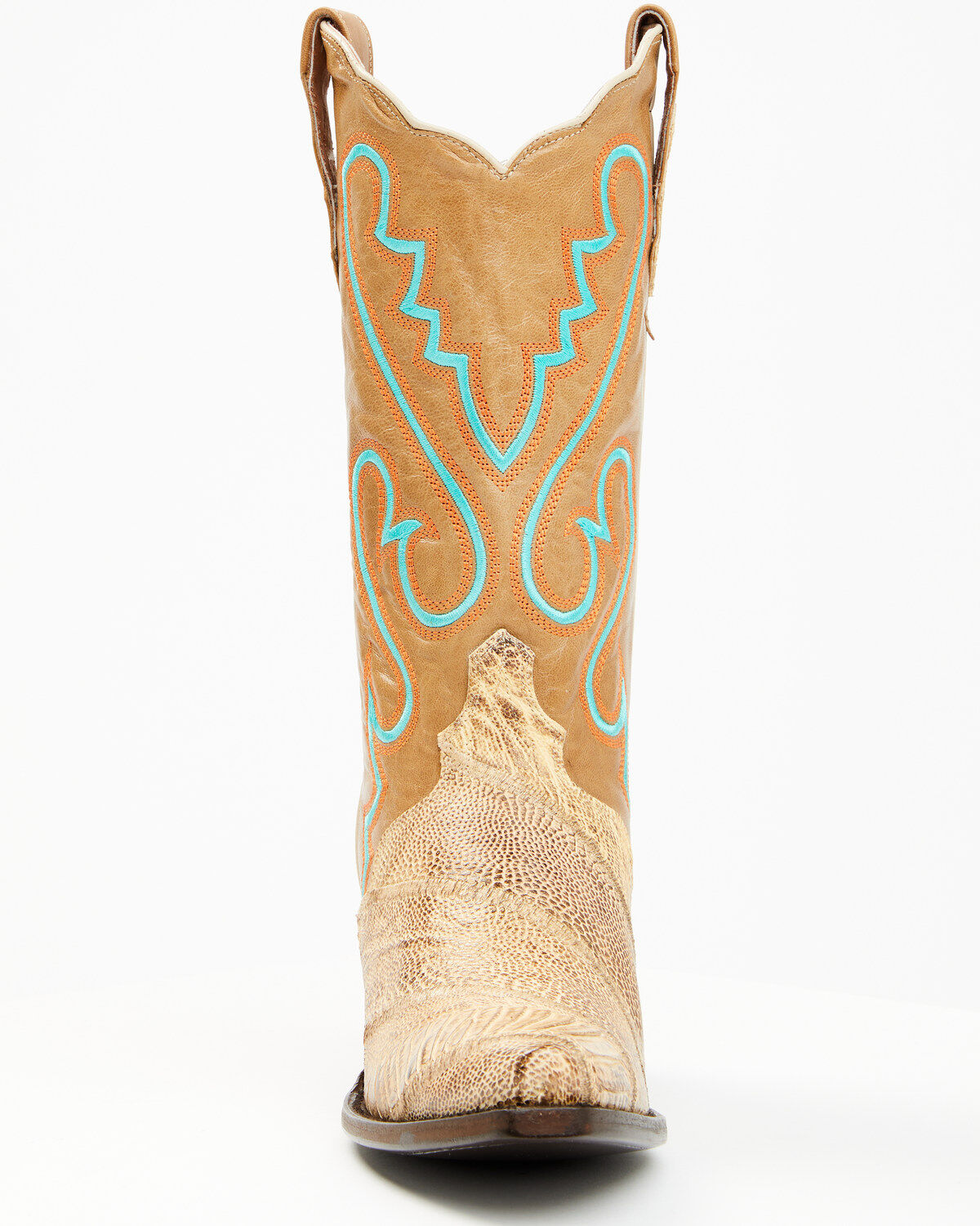 Dan Post Women's Exotic Ostrich Leg Western Boots - Snip Toe