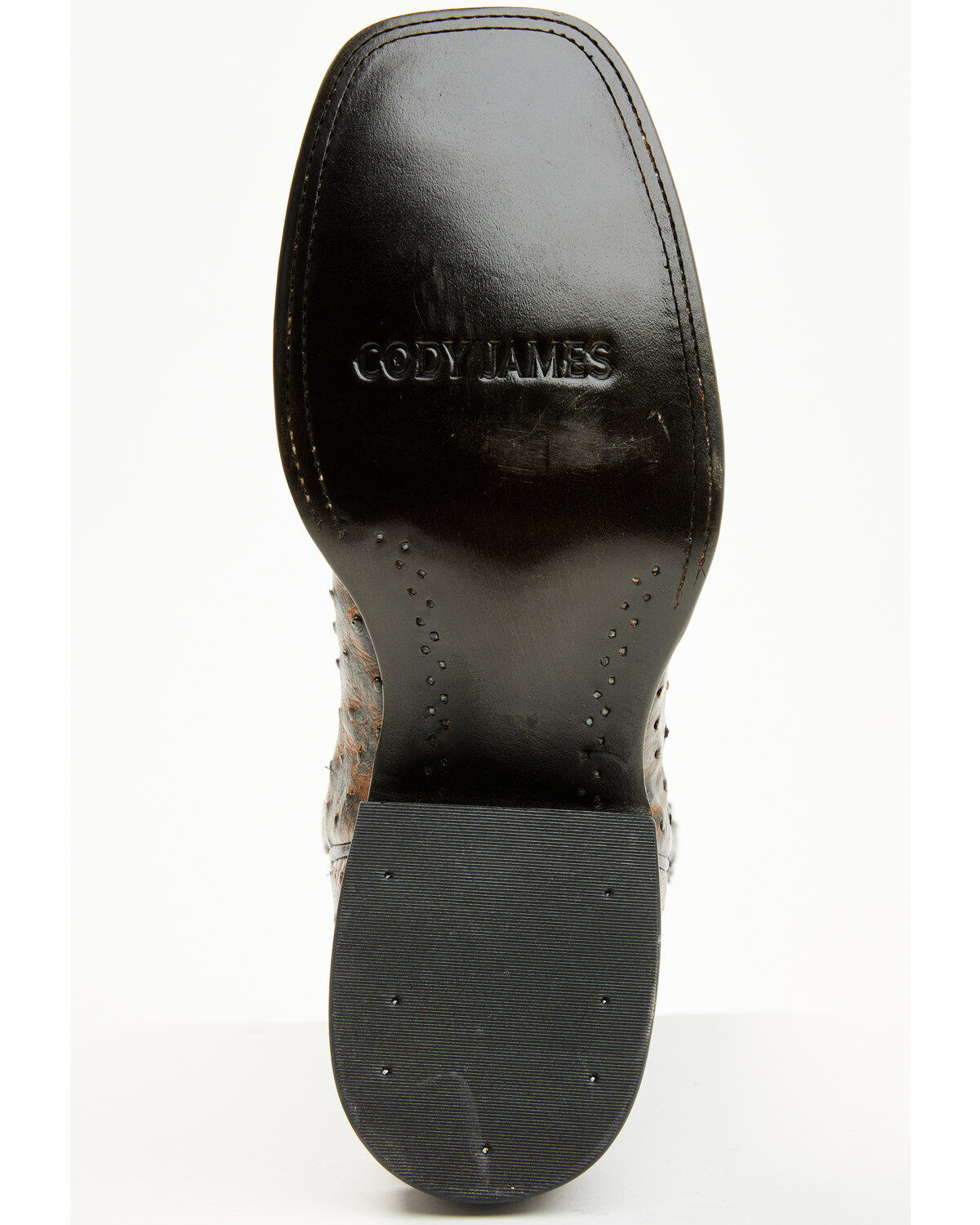 Cody James Men's Exotic Full Quill Ostrich Western Boots - Broad Square Toe