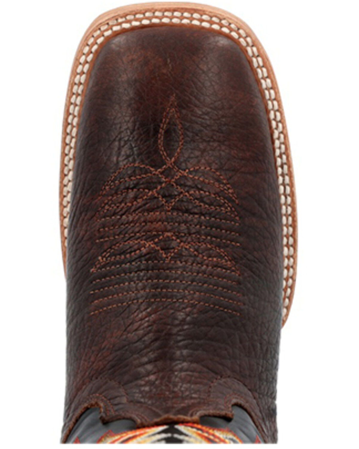 Durango Men's PRCA Collection Shrunken Bullhide Western Boots - Broad Square Toe