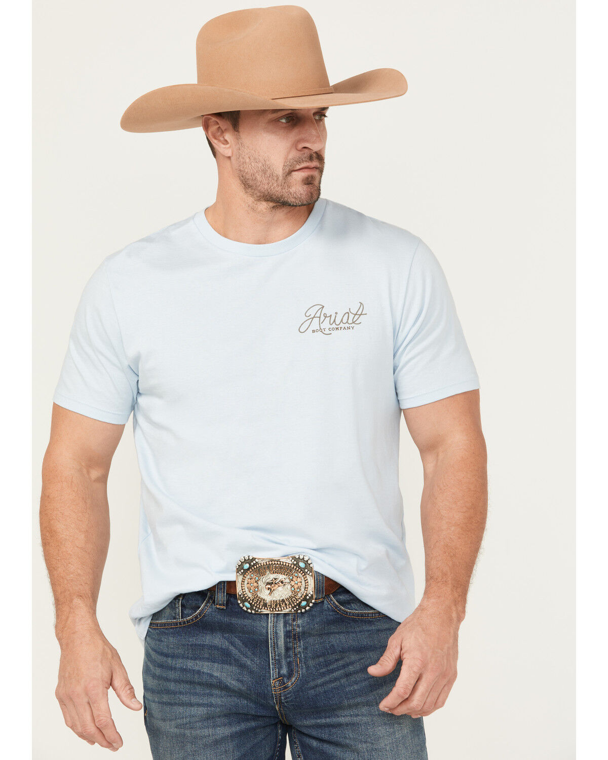 Ariat Men's Cactus Roper Short Sleeve Graphic T-Shirt