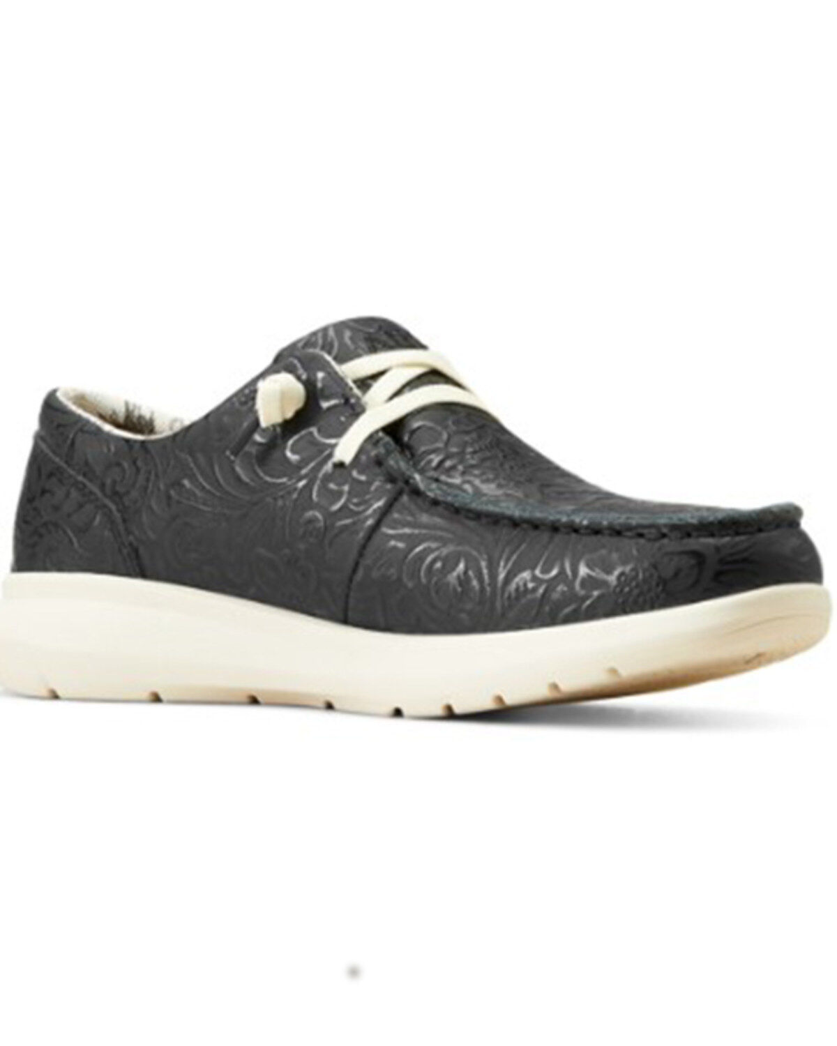 Ariat Women's Hilo Floral Embossed Casual Shoes - Moc Toe