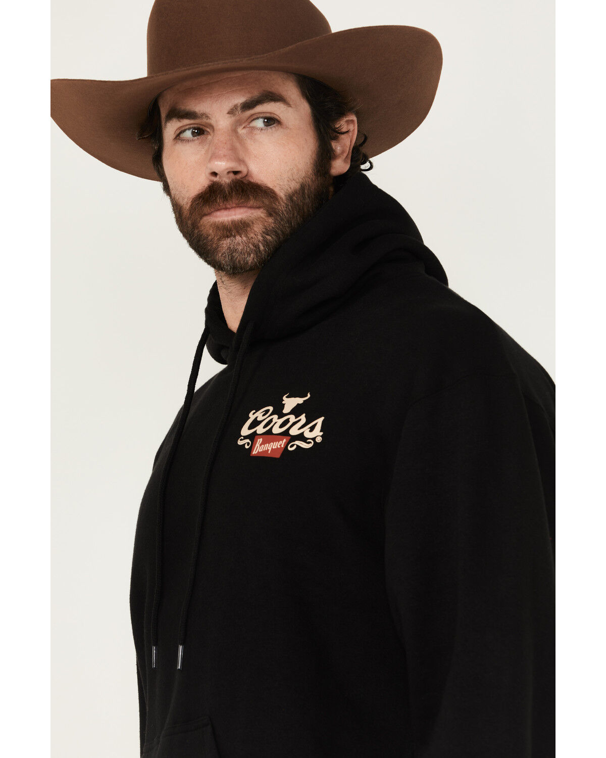 Coors Men's Boot Barn Exclusive Coors Rodeo Steer Head Hooded Sweatshirt