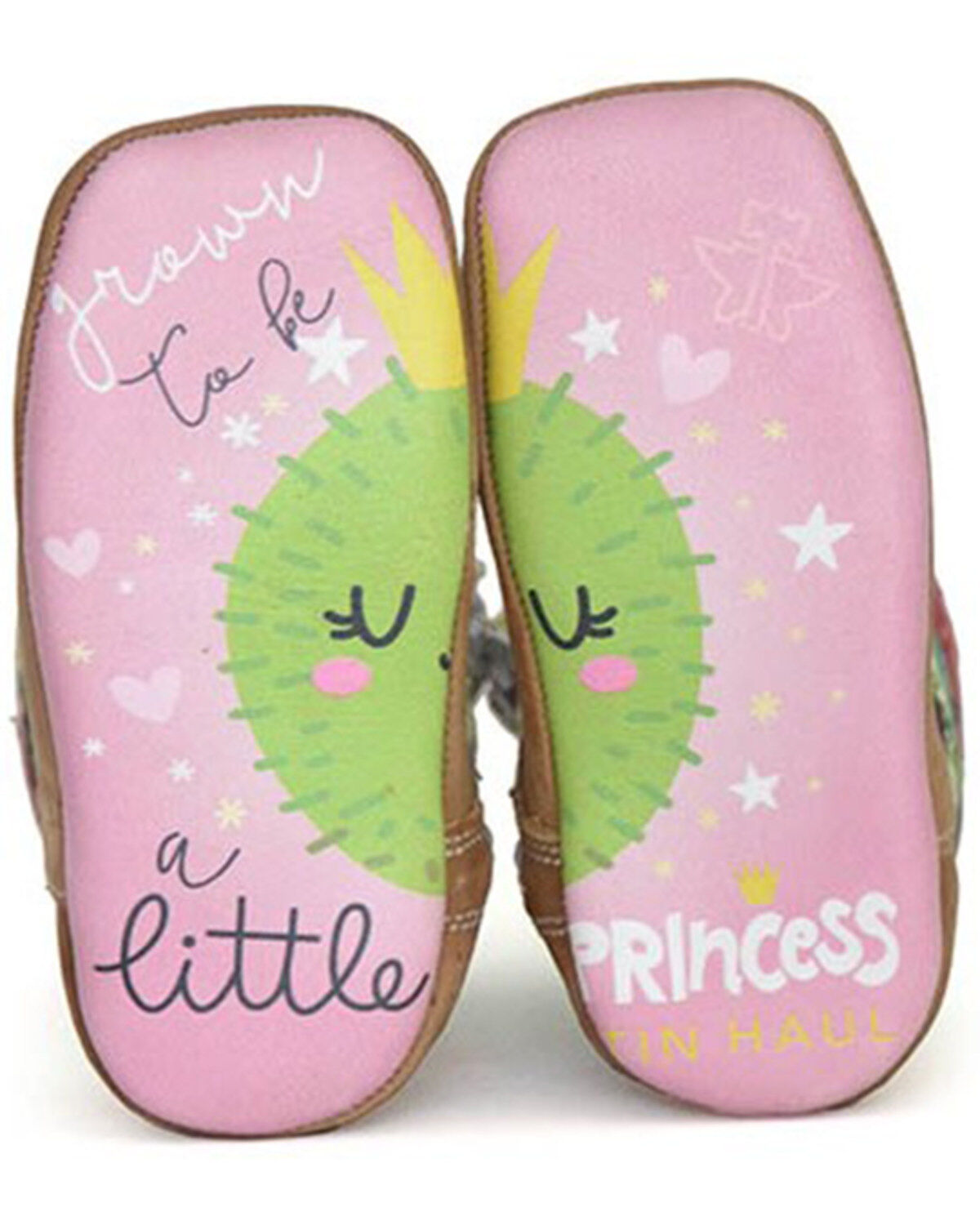 Tin Haul Infant Girls' Sparkles Western Boots - Broad Square Toe