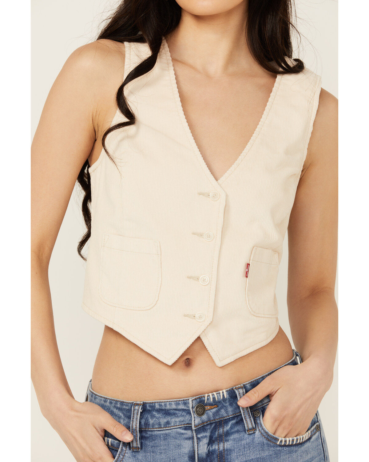 Levi's Women's Corduroy Tailored Vest