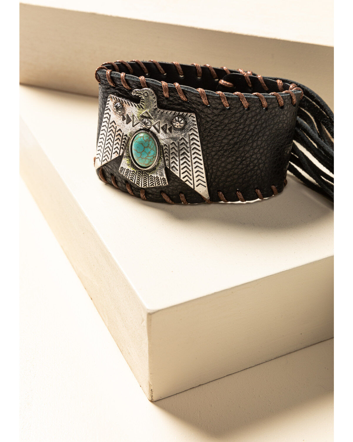 Idyllwind Women's Thunderbird Leather Cuff Bracelet