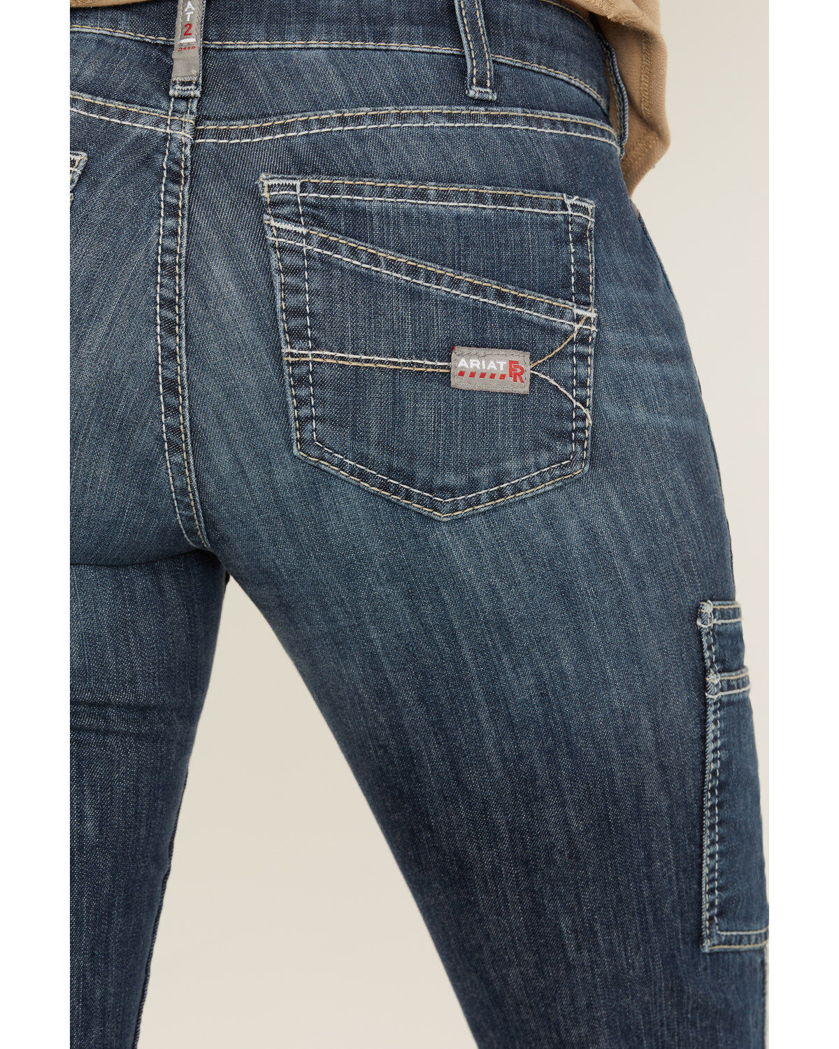 Ariat Women's FR Perfect Rise Duralight Stretch Straight Jeans