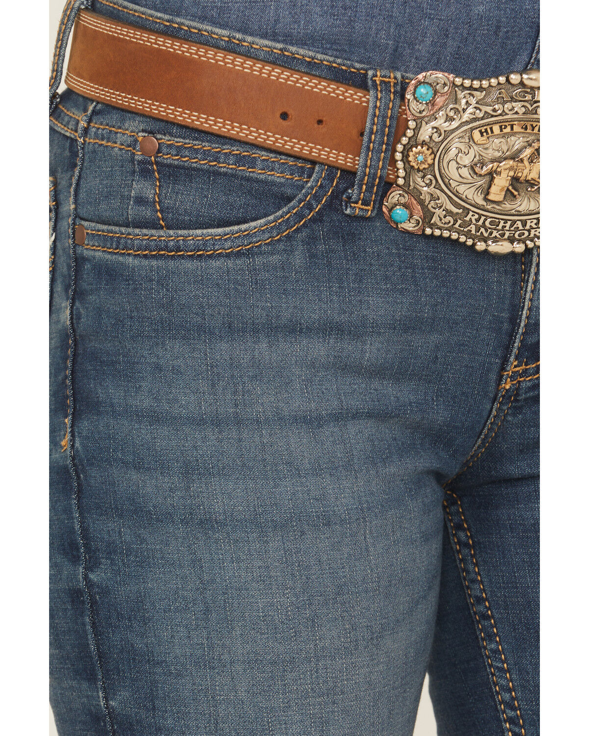 Wrangler Women's Mae Premium Patch Boot Cut Jeans