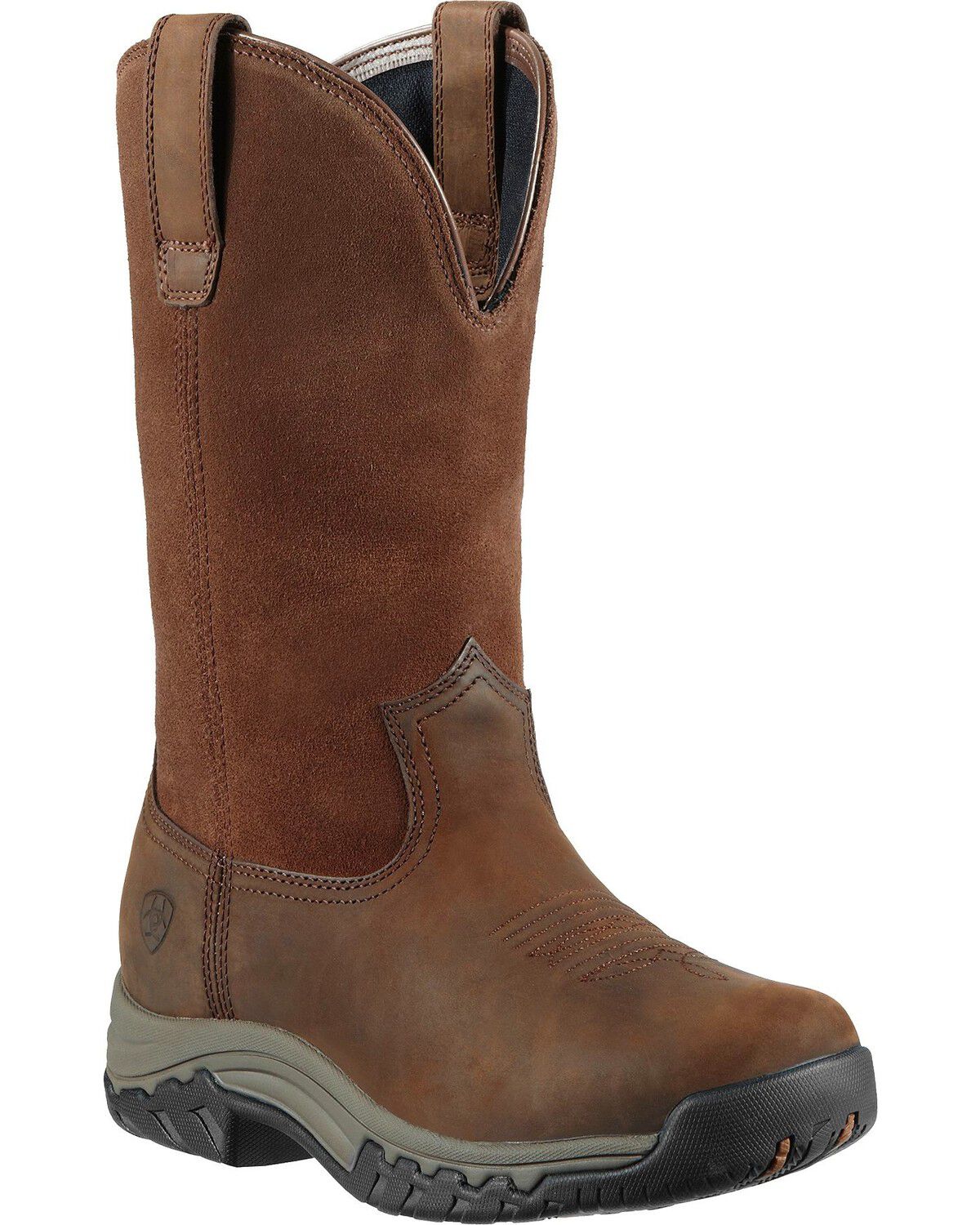 Ariat Women's Terrain H2O Pull On Western Boots - Soft Toe