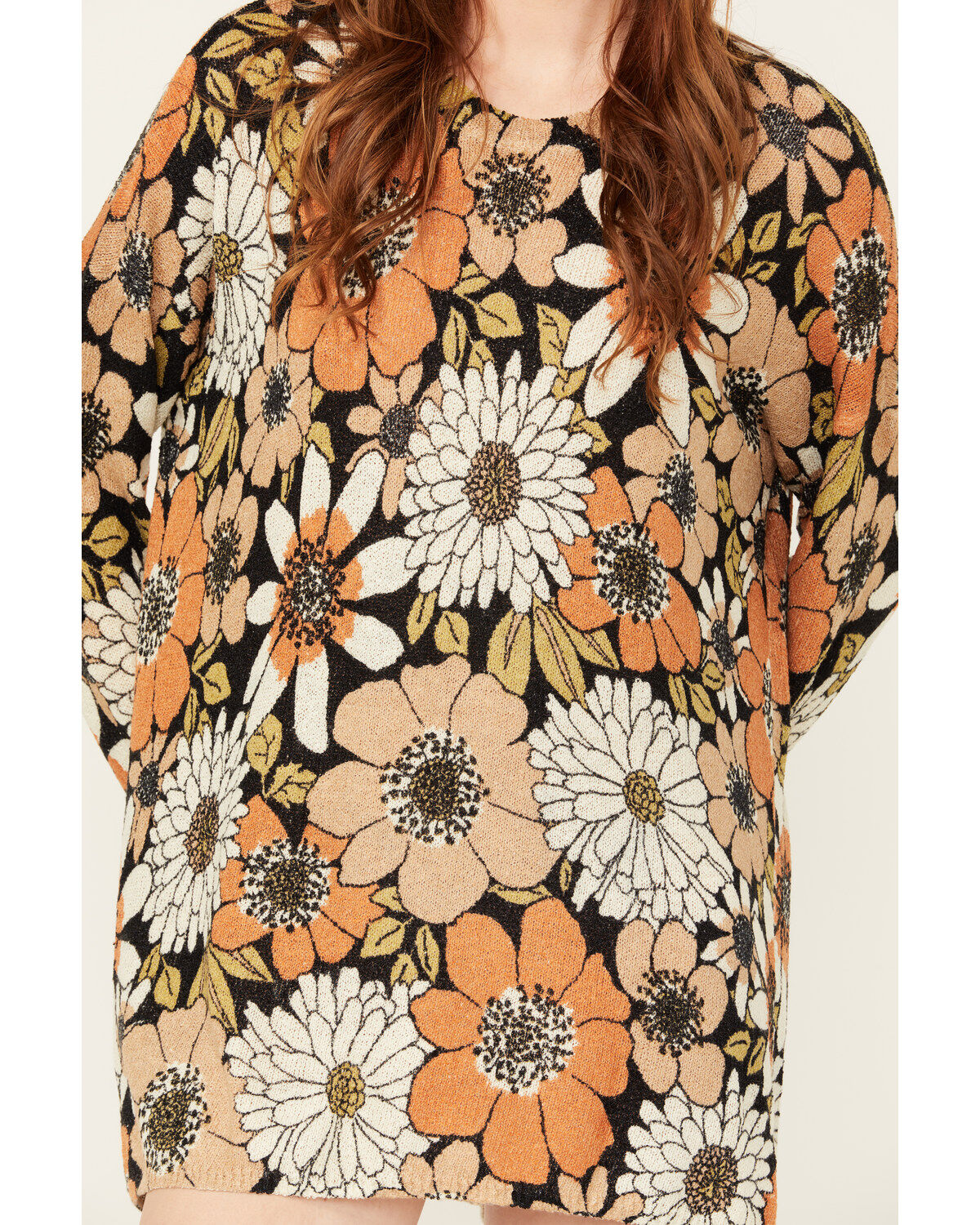 Show Me Your Mumu Women's Floral Print Bonfire Sweater