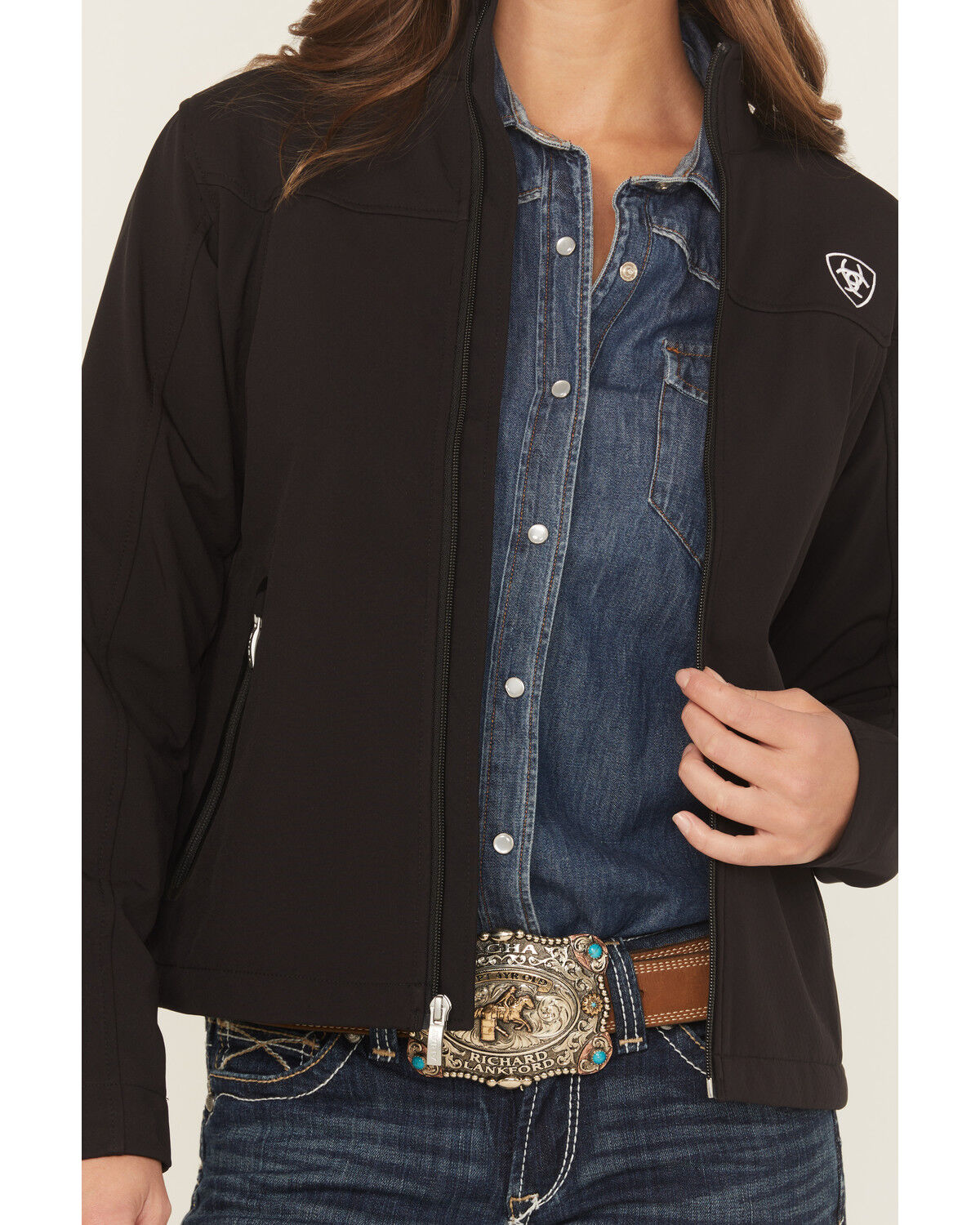 Ariat Women's Classic Team Mexico Flag Softshell Jacket