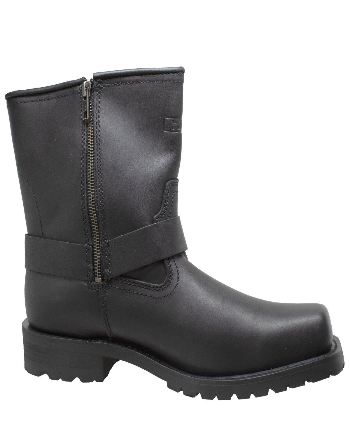 RideTecs Men's 7" Zipper Western Boots - Square Toe