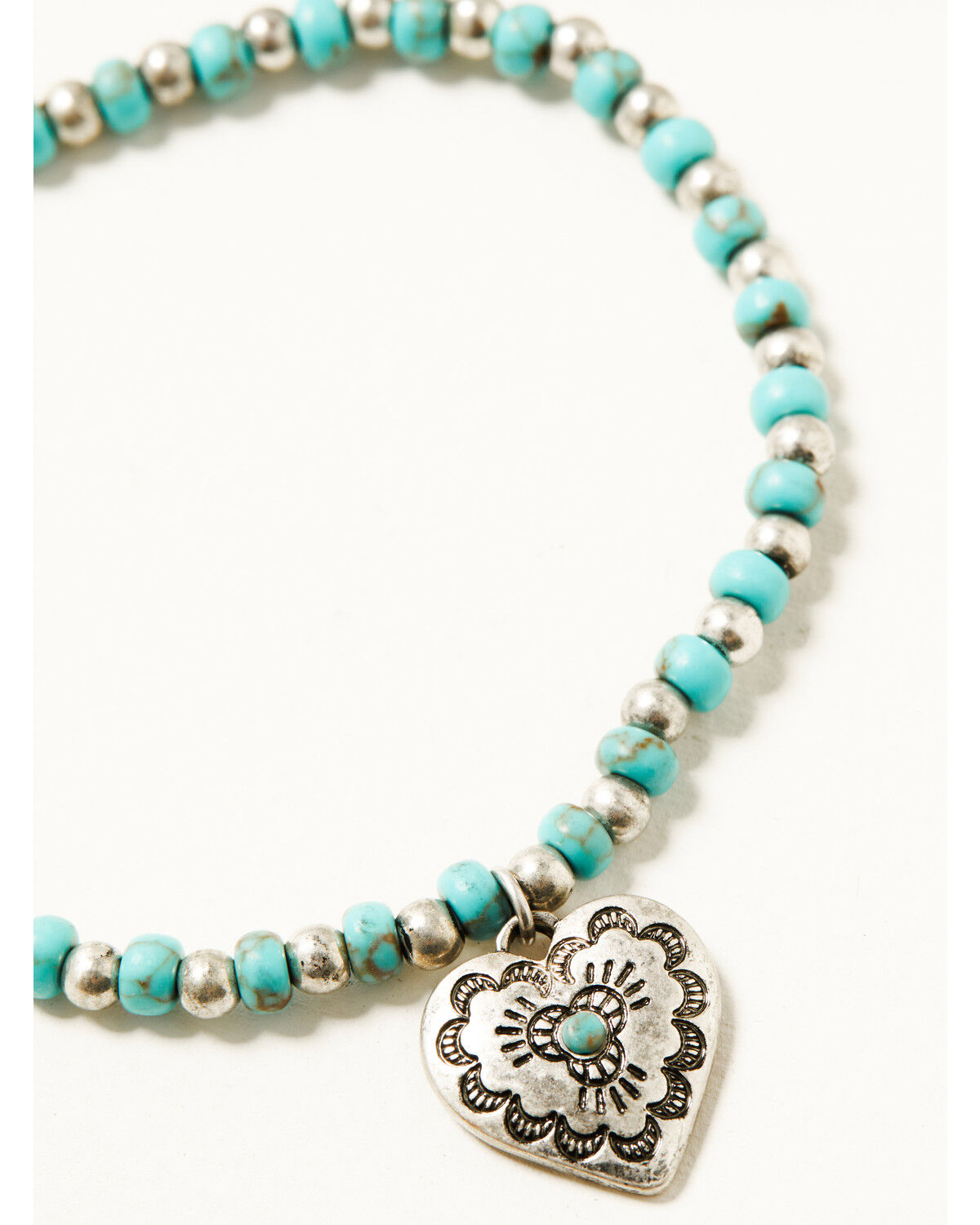 Shyanne Women's Rodeo Sunset Heart Charm Bracelet Set - 4 Piece