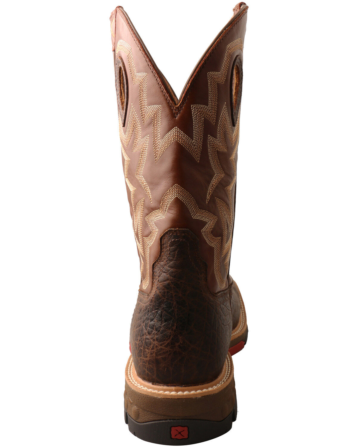 Twisted X Men's Brown Western Work Boots - Soft Toe