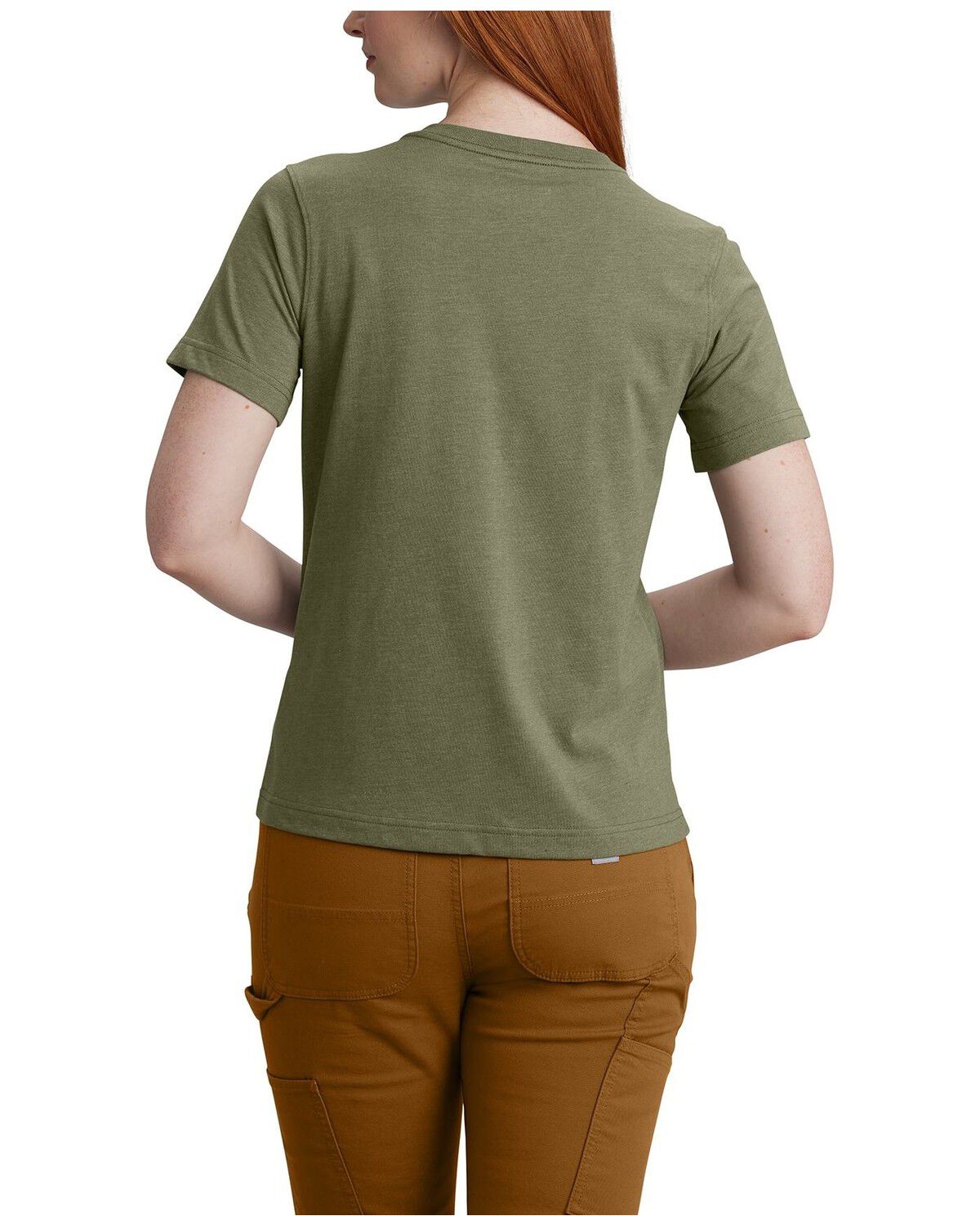 Carhartt Women's Relaxed Fit Lightweight Short Sleeve Pocket Tee