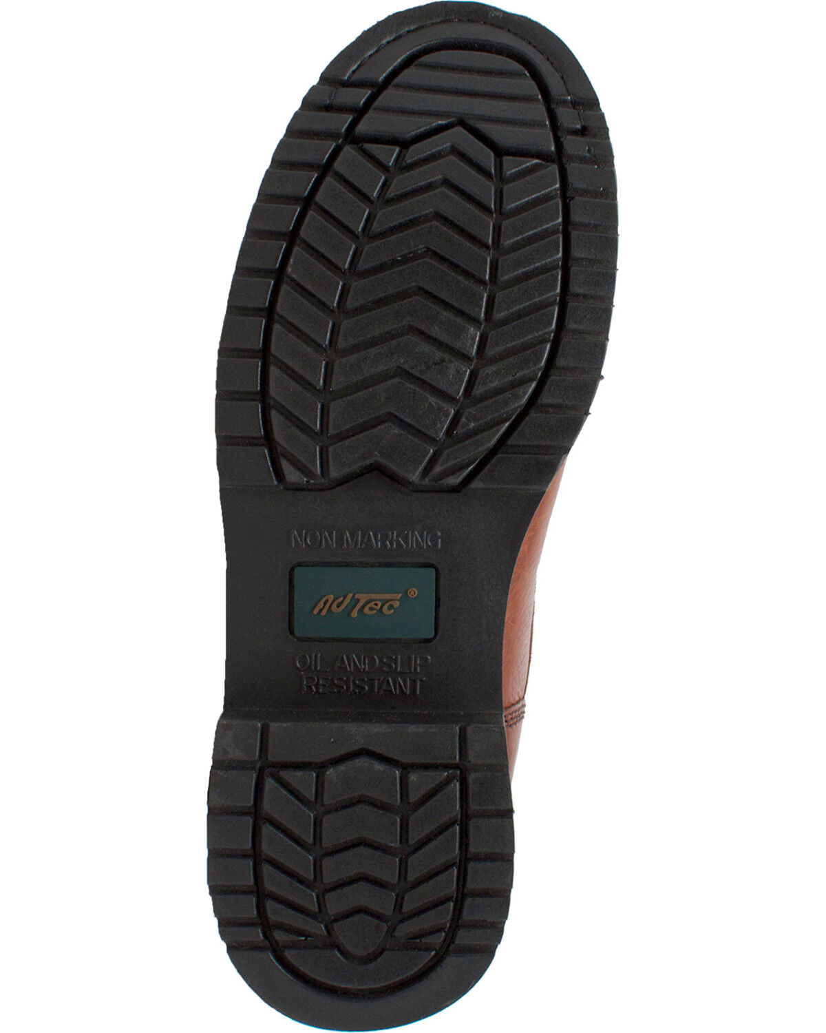 Ad Tec Men's 8" Tumbled Leather Work Boots - Soft Toe