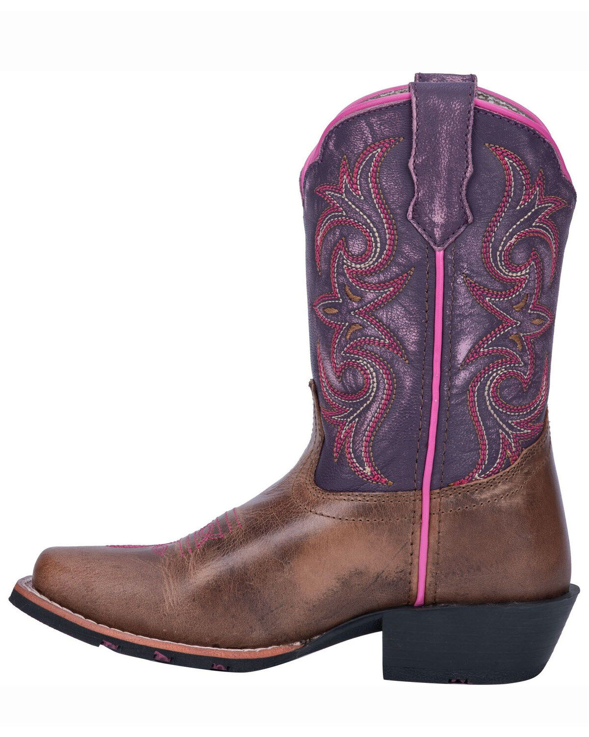 Dan Post Girls' Majesty Western Boots - Square Toe