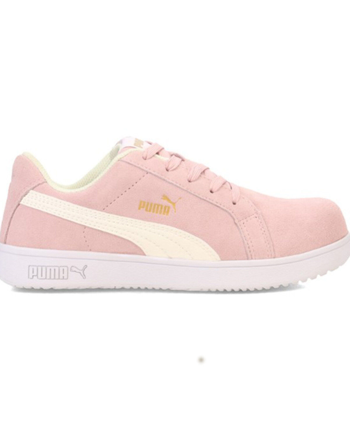 Puma Safety Women's Icon Suede Low EH Safety Toe Work Shoes - Composite Toe