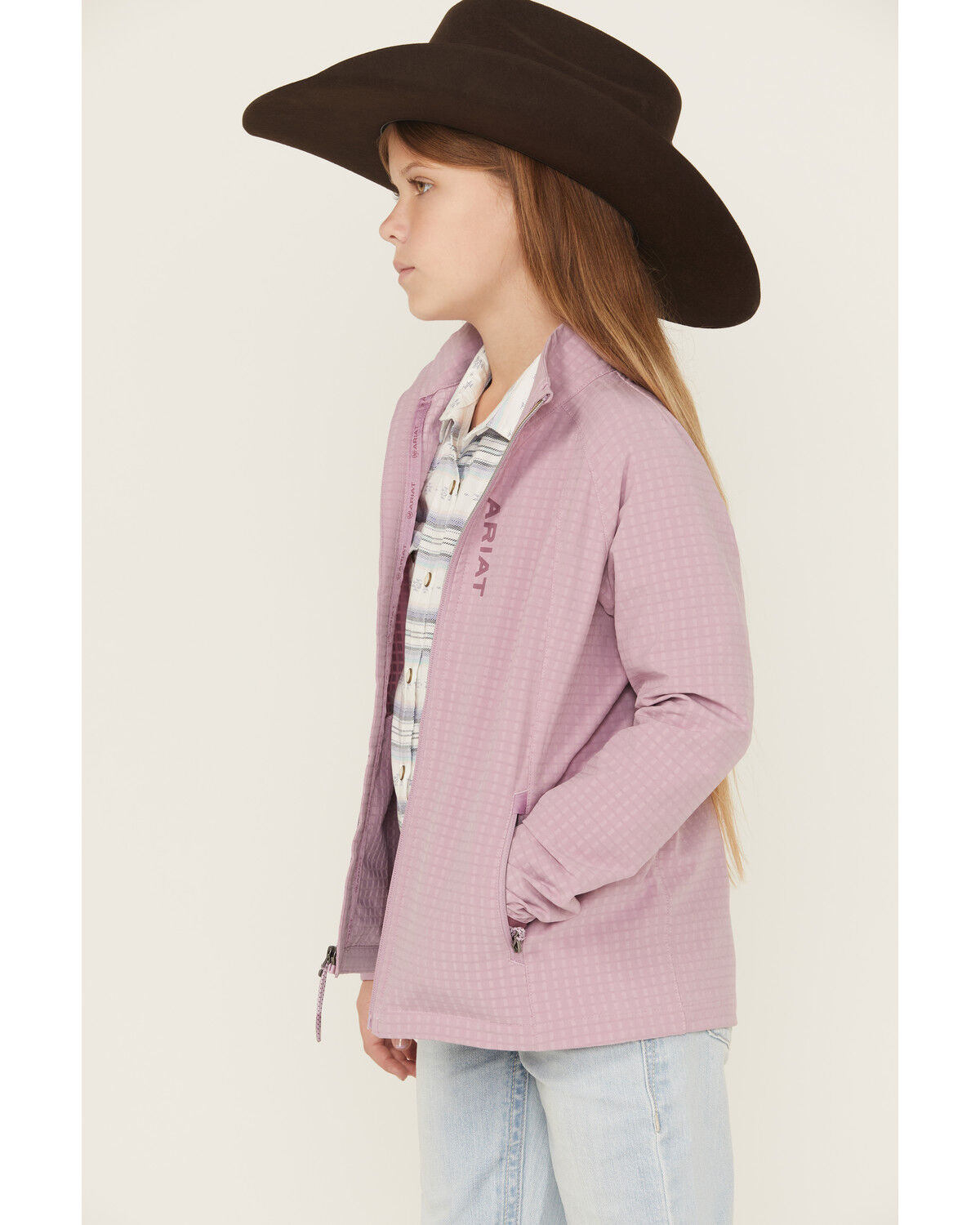 Ariat Girls' Solid Softshell Jacket