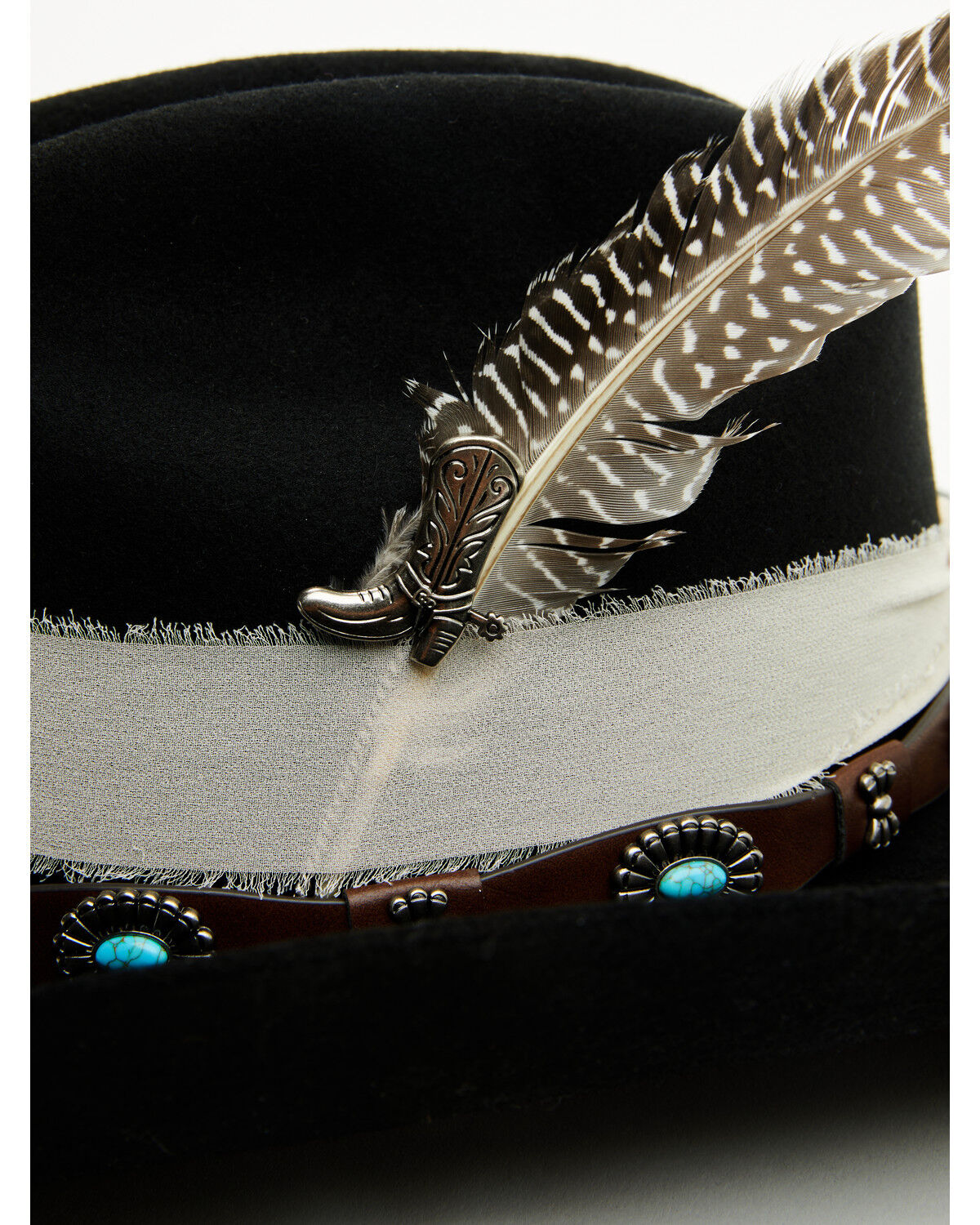 Boot Barn Concho Western Hat Accessory Set