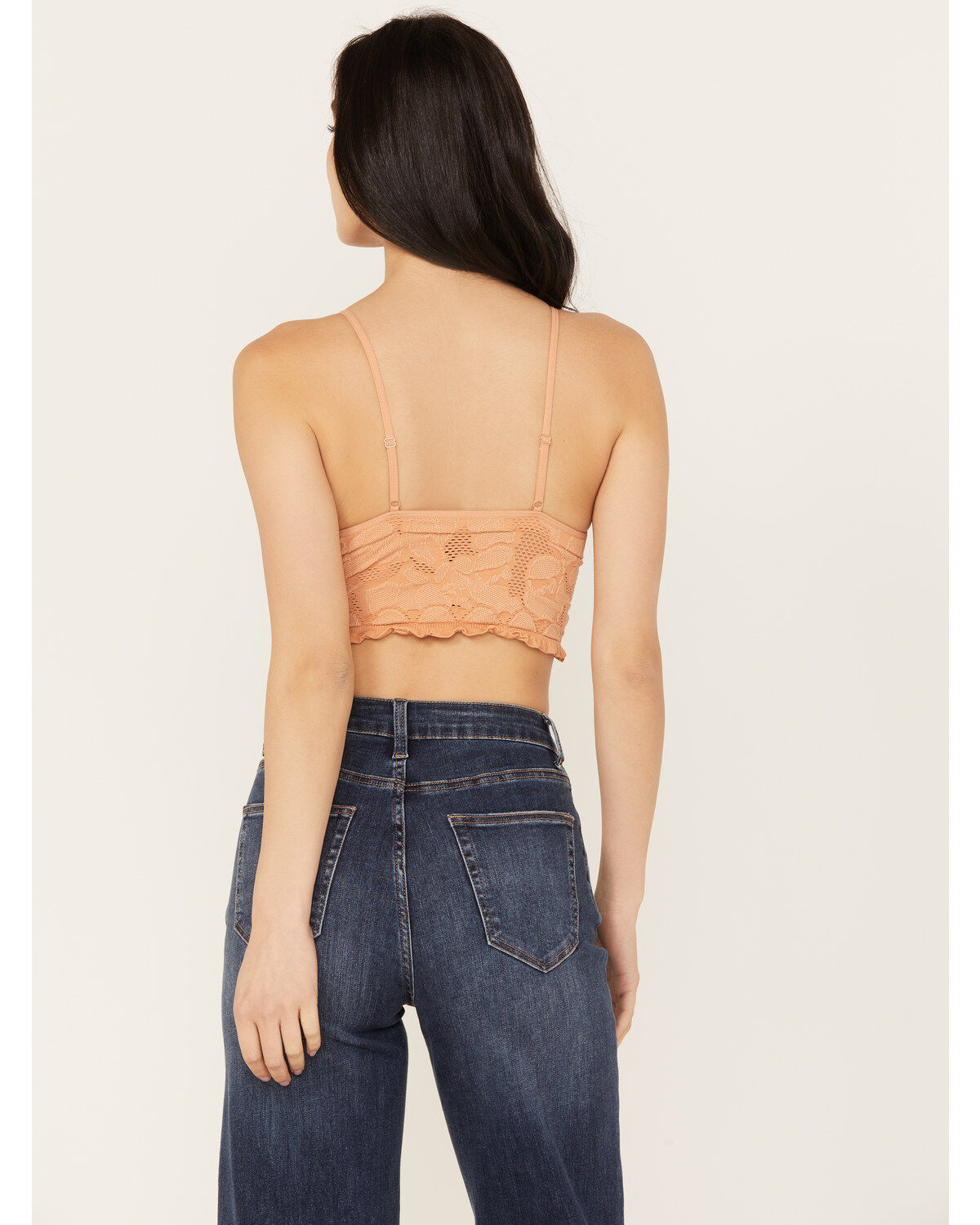 Fornia Women's Floral Lace Bralette