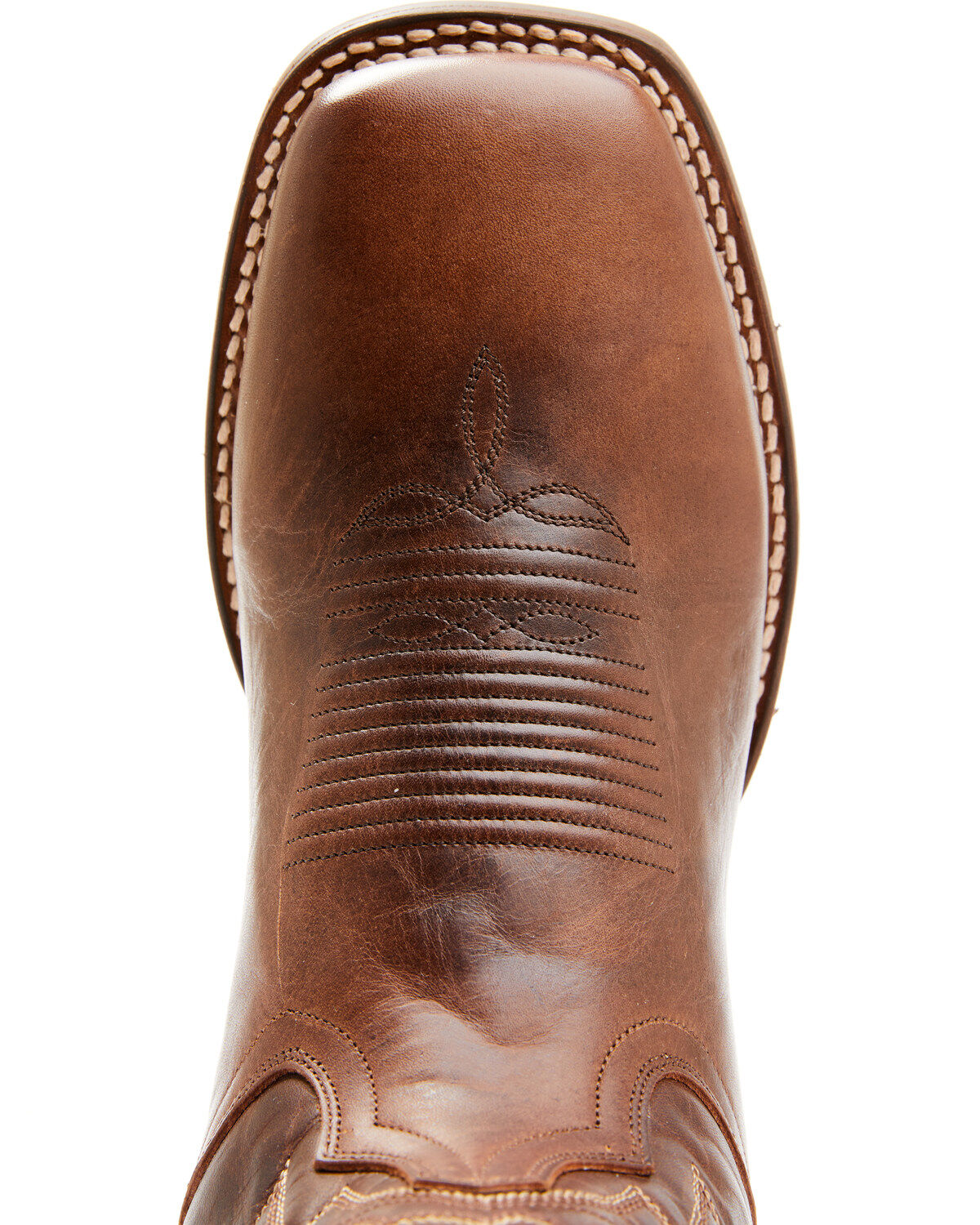 Dan Post Men's Dark Brown Western Performance Boots - Broad Square Toe