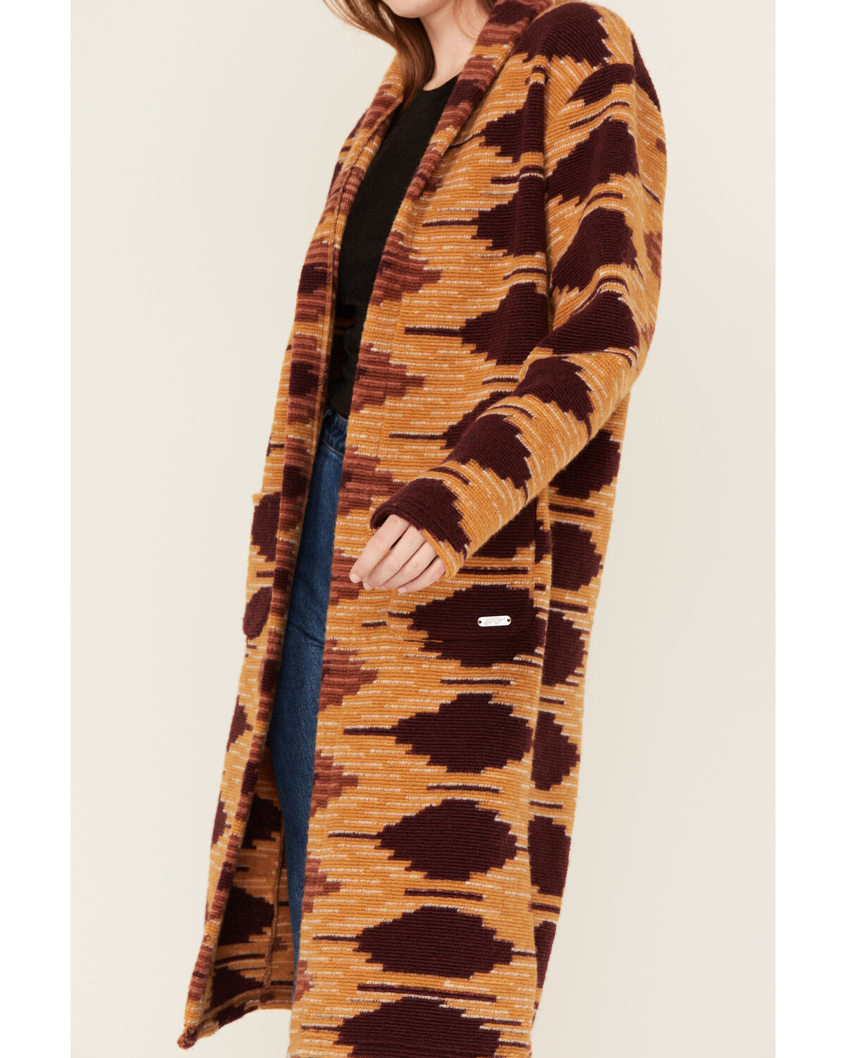 Hooey Women's Geo Duster Sweater