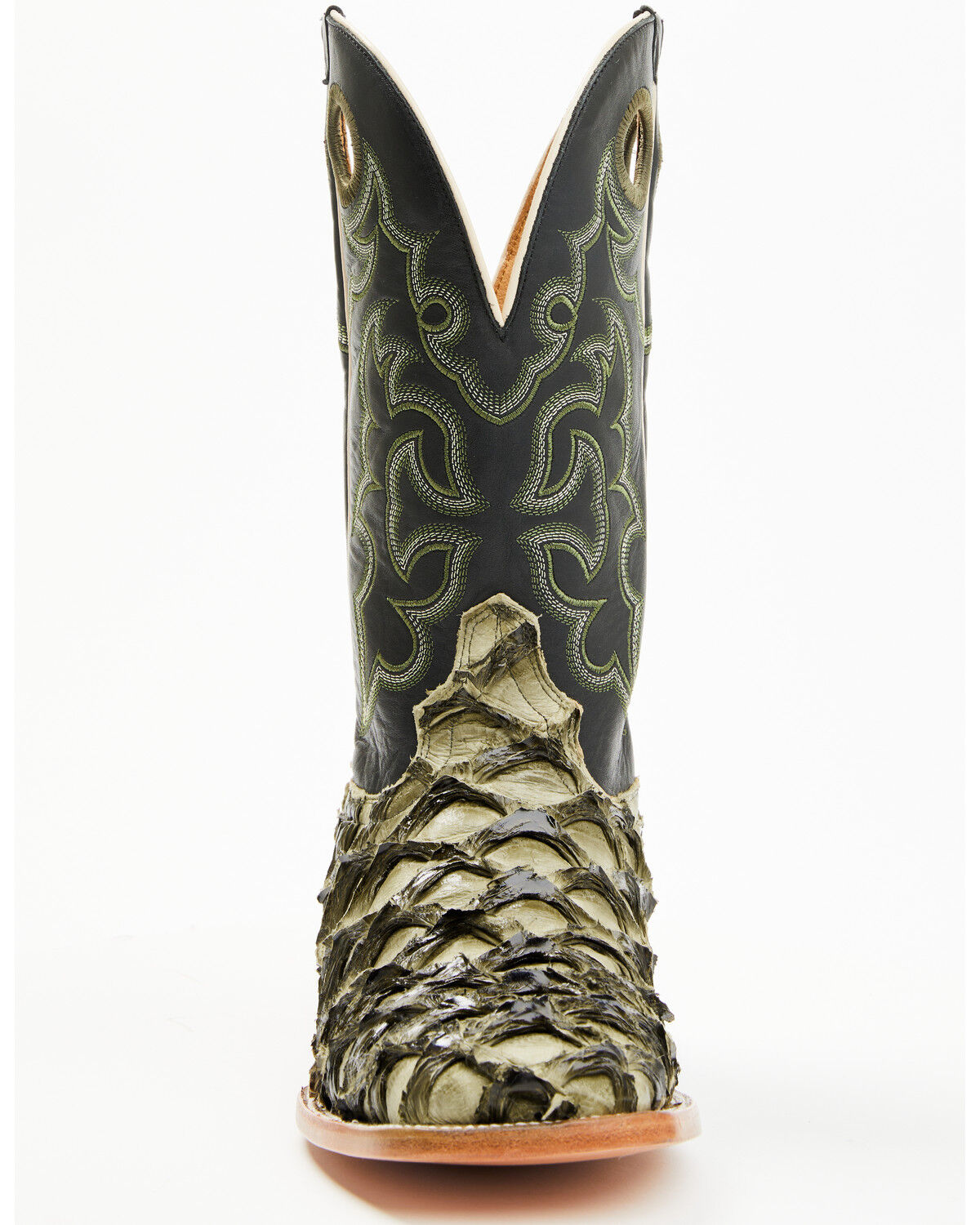 Cody James Men's Malaga Exotic Pirarucu Western Boots - Broad Square Toe