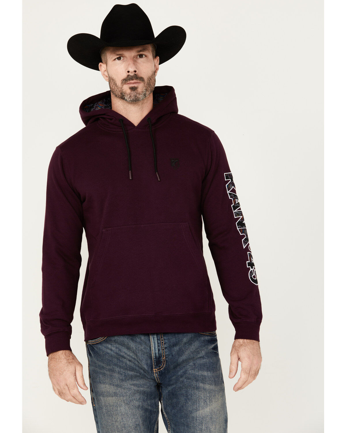 RANK 45® Men's Logo Hooded Sweatshirt