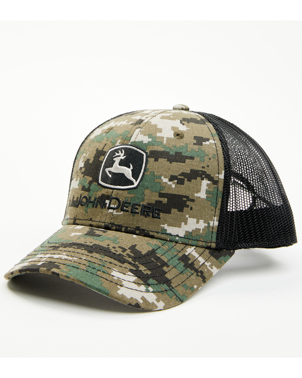 John Deere Men's Digit Camo Logo Ball Cap