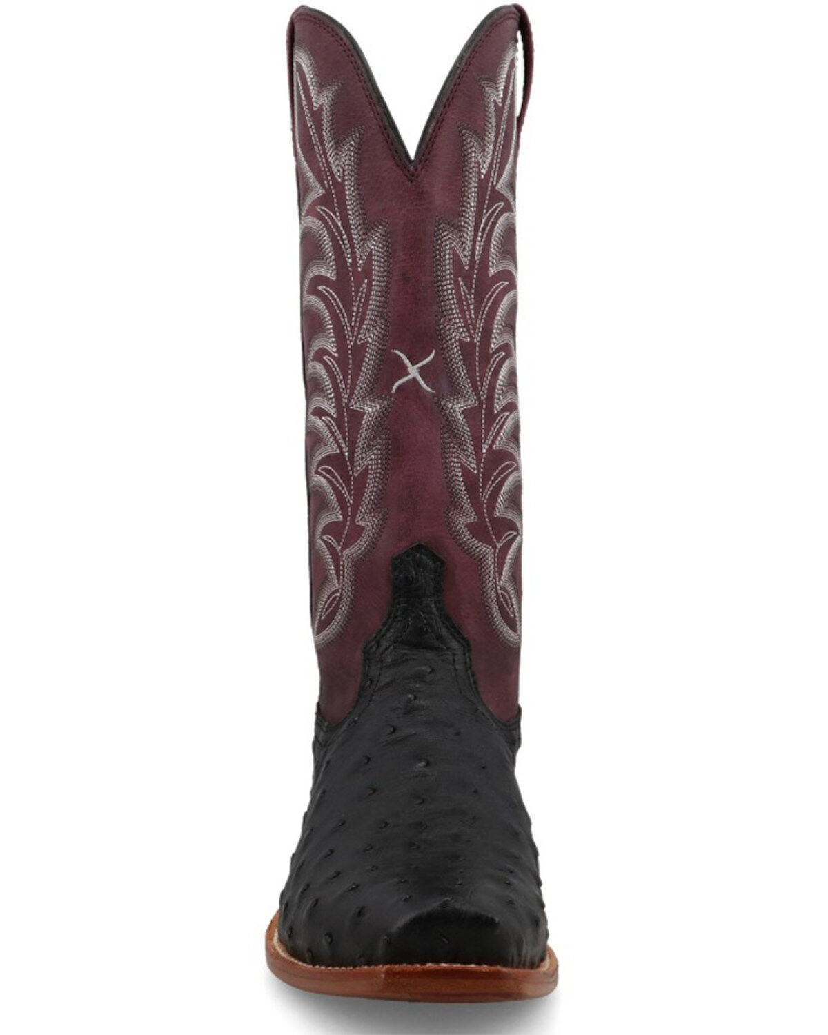 Twisted X Women's Reserve Exotic Full Quill Ostrich Western Boots - Square Toe