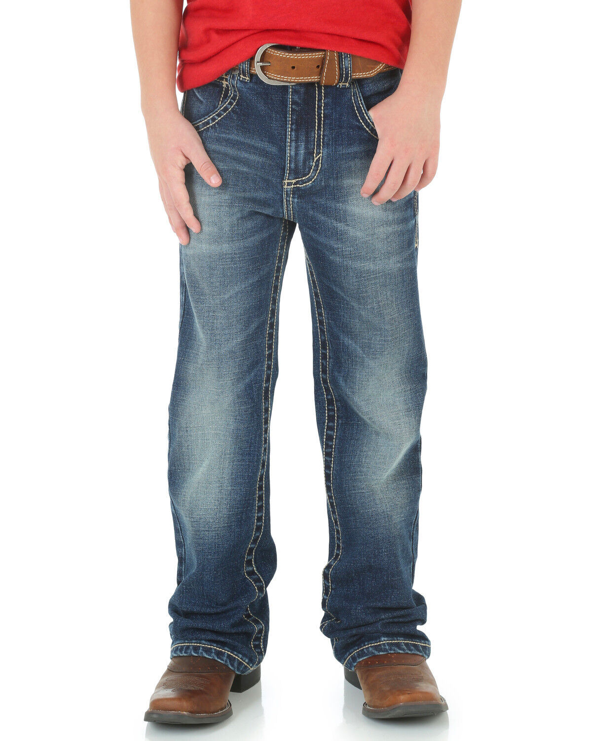 Wrangler Boy's 20X Vintage No. 42 Boot Cut Jeans