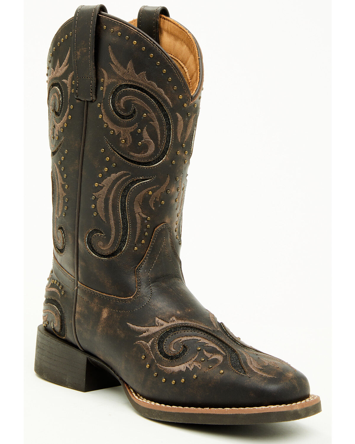 Shyanne Women's Greta Short Western Boots - Broad Square Toe