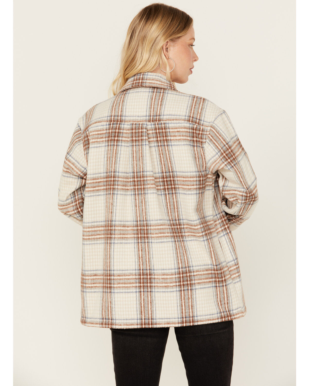 Cleo + Wolf Women's Flannel Shacket